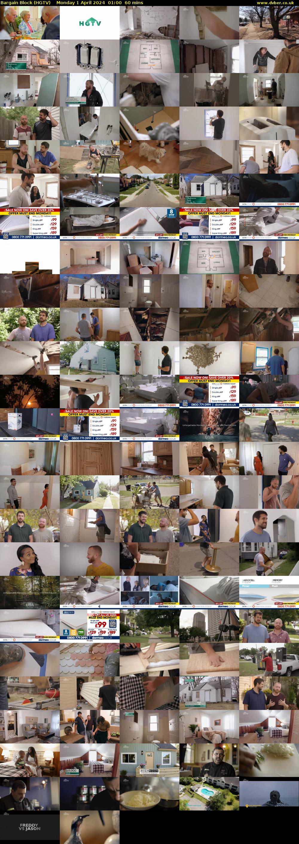 Bargain Block (HGTV) Monday 1 April 2024 01:00 - 02:00
