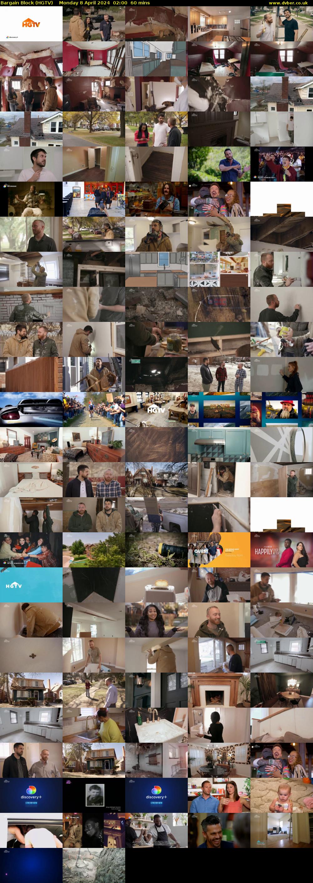 Bargain Block (HGTV) Monday 8 April 2024 02:00 - 03:00