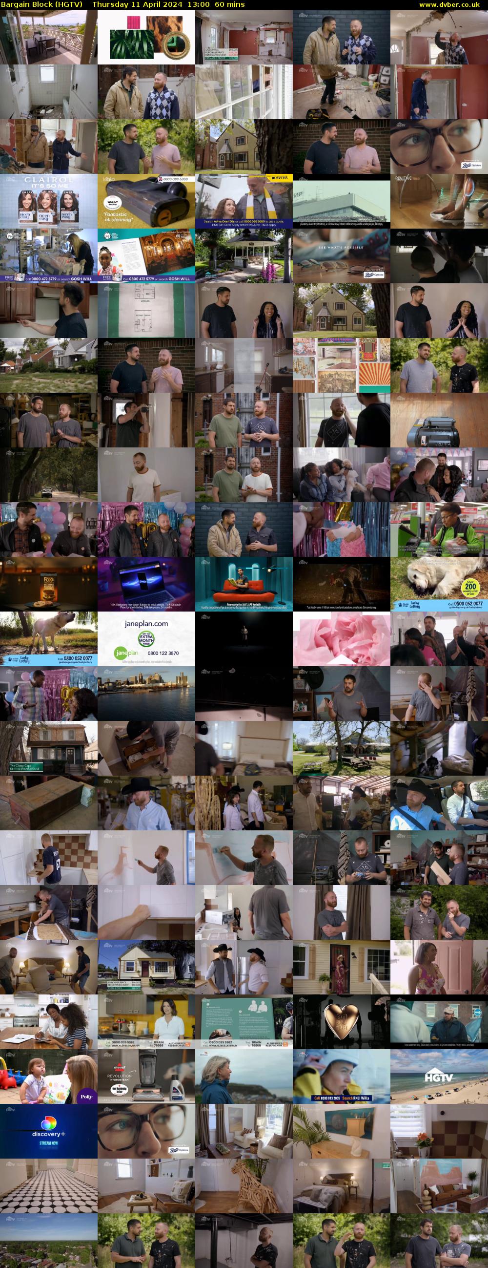 Bargain Block (HGTV) Thursday 11 April 2024 13:00 - 14:00