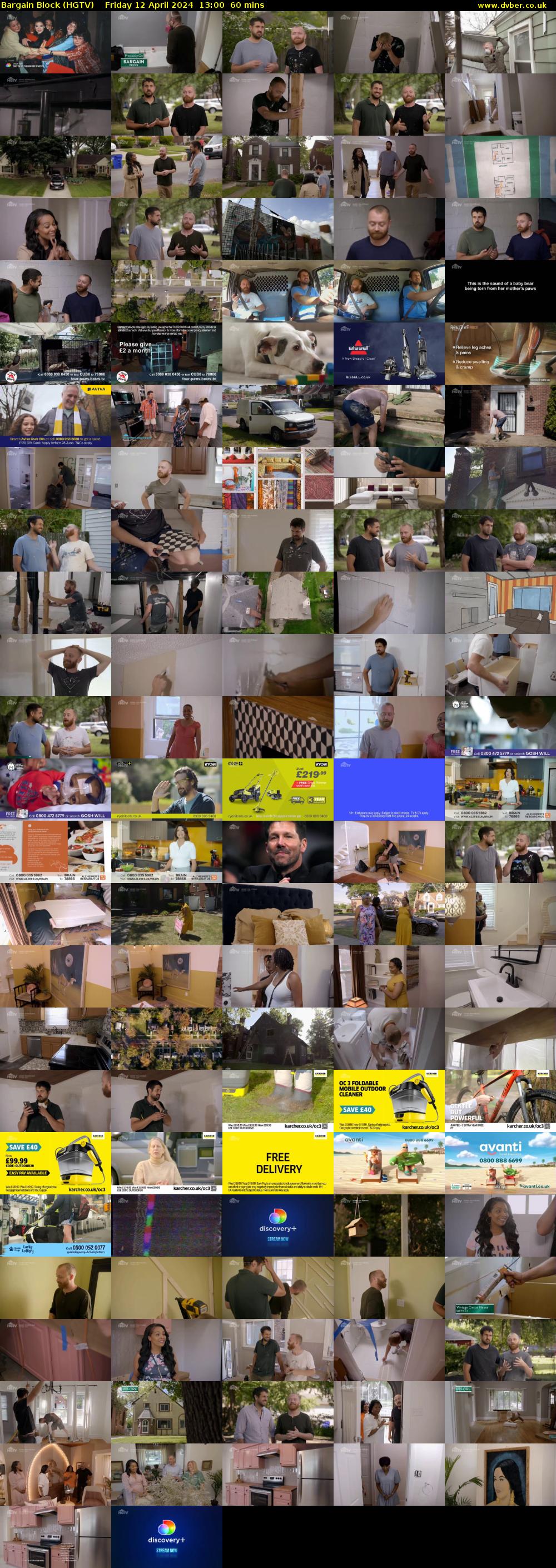 Bargain Block (HGTV) Friday 12 April 2024 13:00 - 14:00