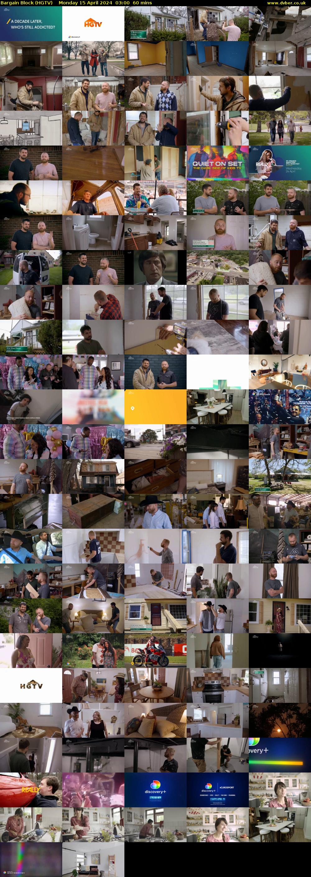 Bargain Block (HGTV) Monday 15 April 2024 03:00 - 04:00