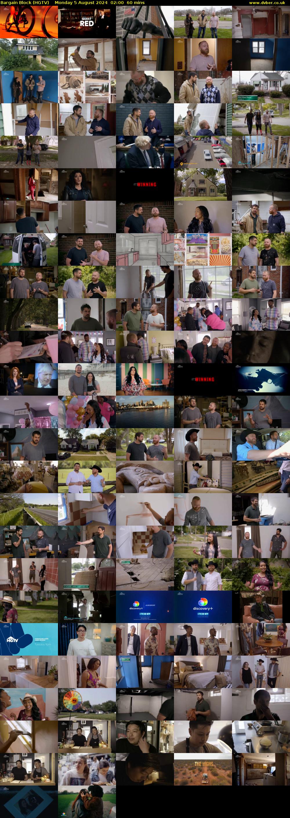Bargain Block (HGTV) Monday 5 August 2024 02:00 - 03:00