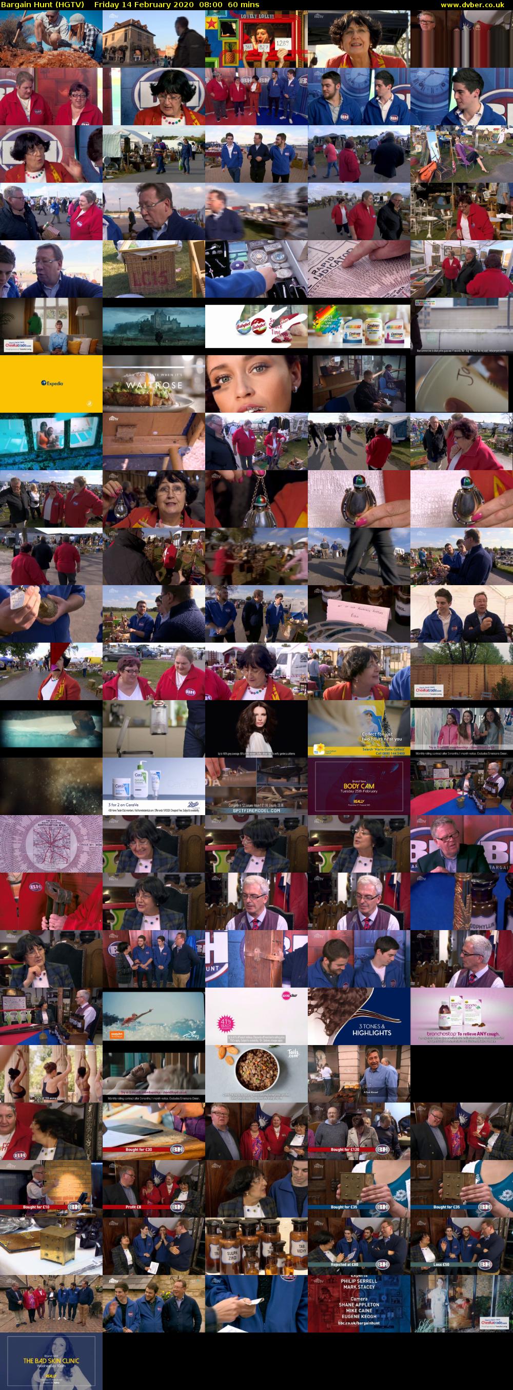 Bargain Hunt (HGTV) Friday 14 February 2020 08:00 - 09:00