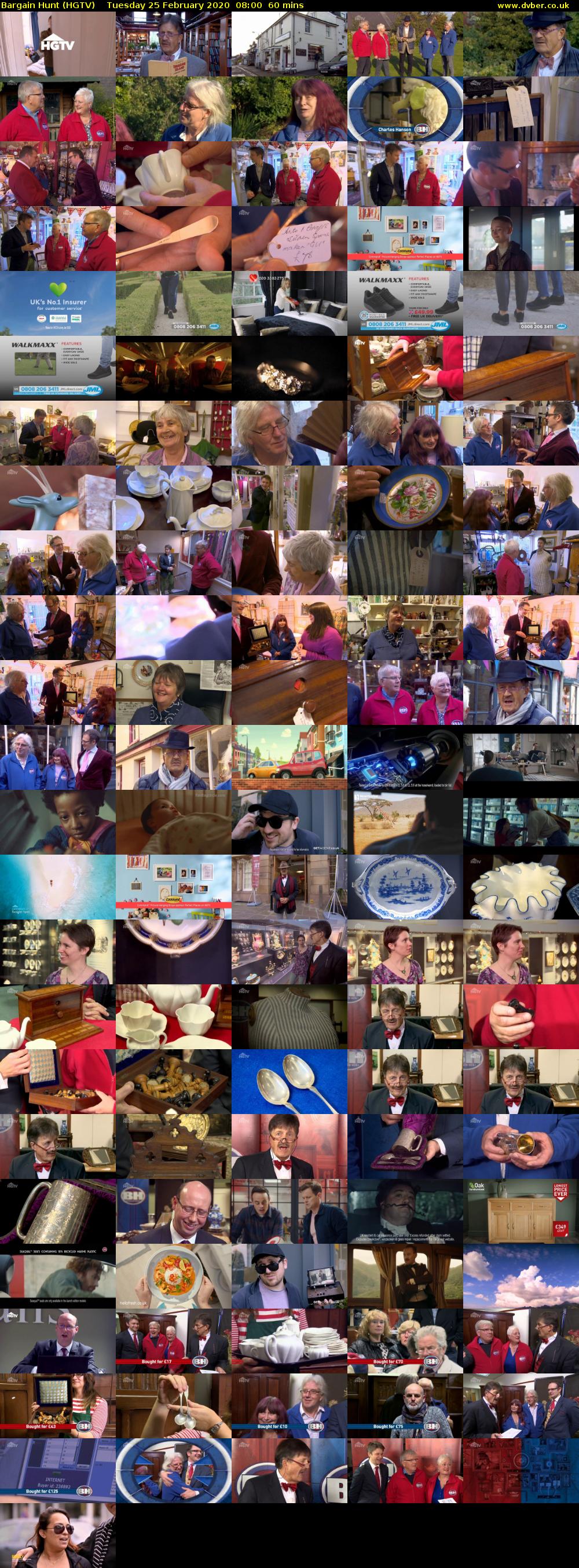 Bargain Hunt (HGTV) Tuesday 25 February 2020 08:00 - 09:00
