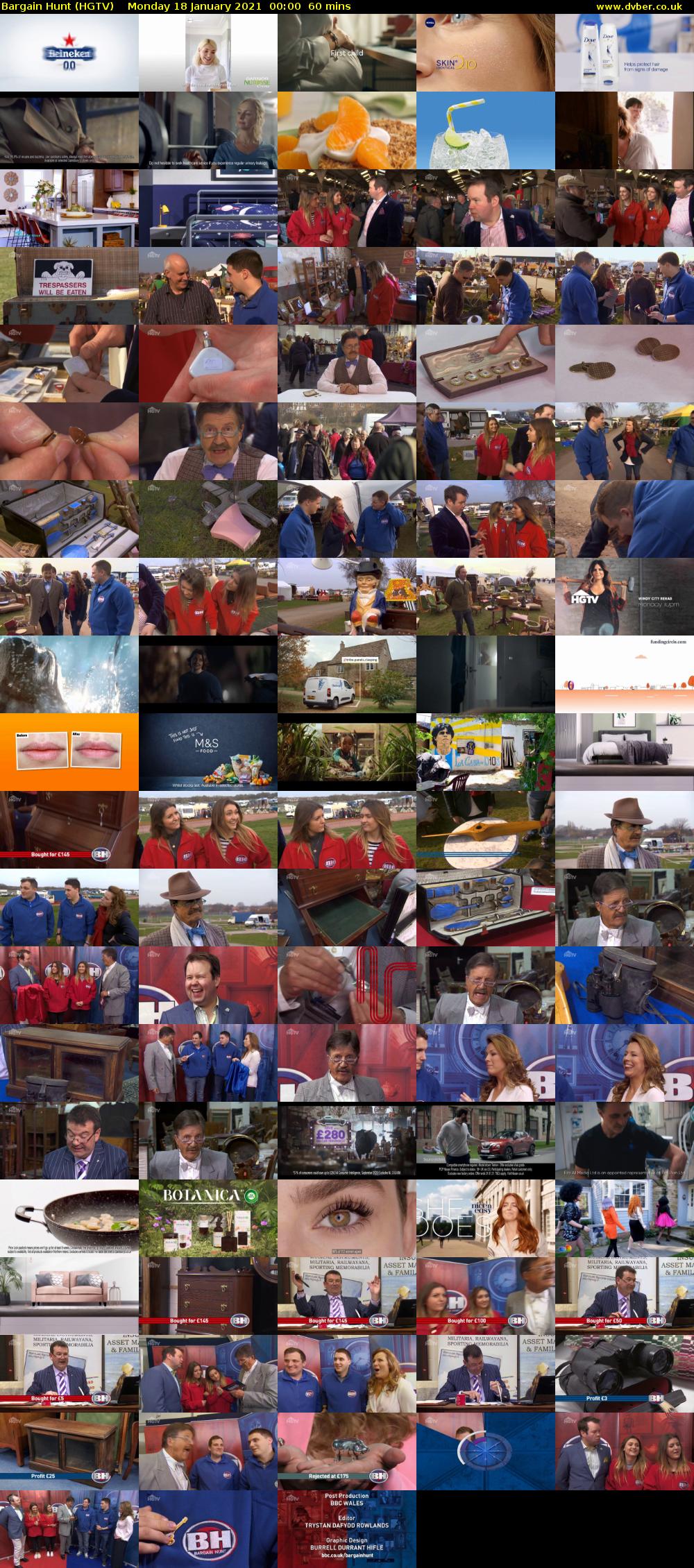 Bargain Hunt (HGTV) Monday 18 January 2021 00:00 - 01:00