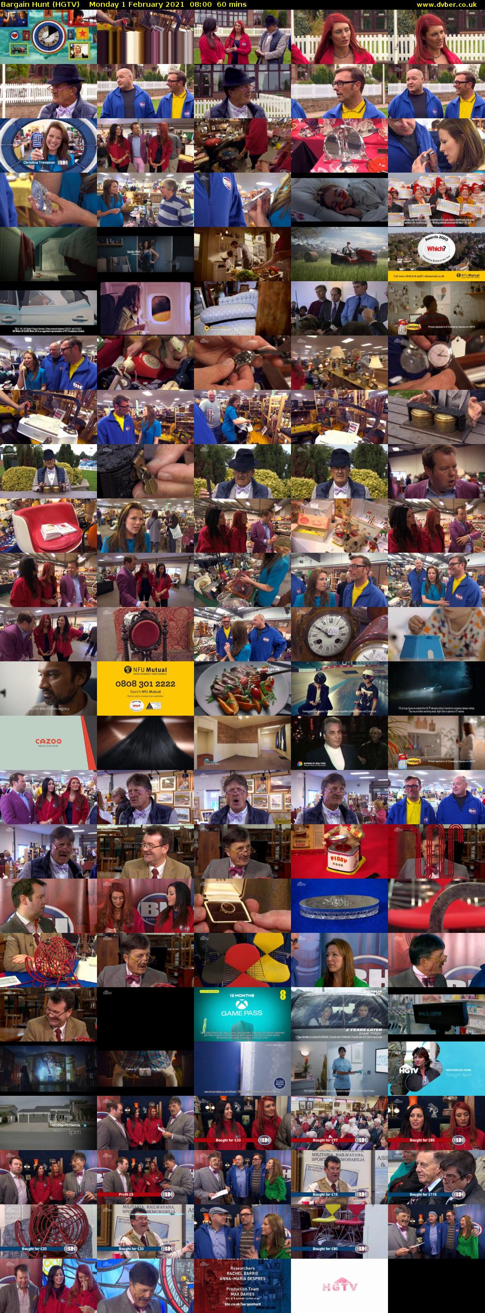 Bargain Hunt (HGTV) Monday 1 February 2021 08:00 - 09:00