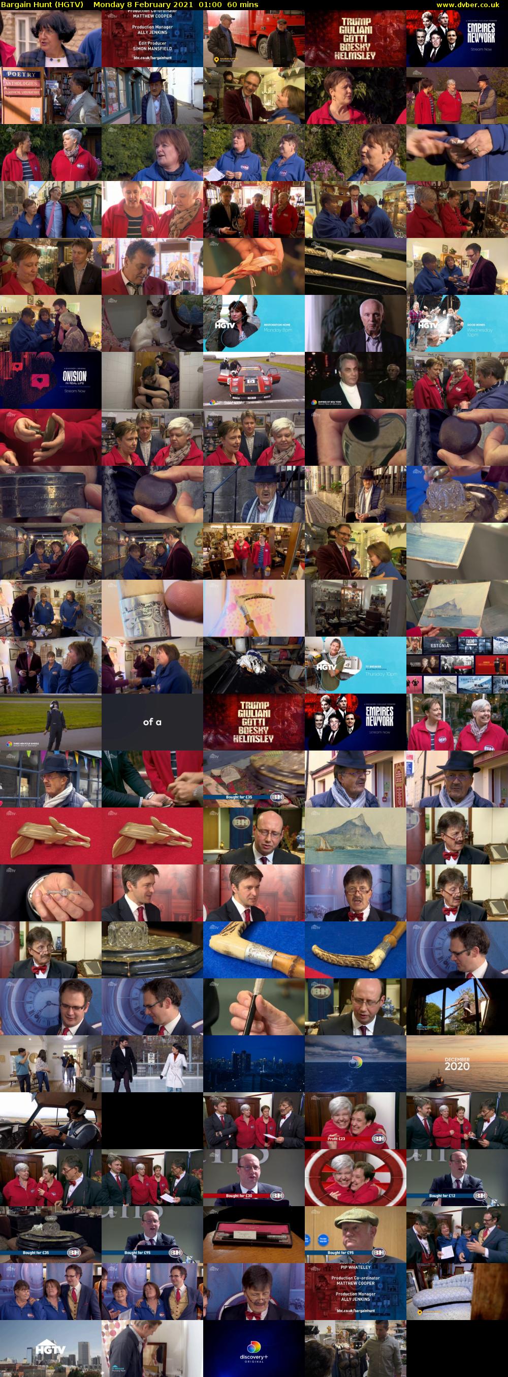 Bargain Hunt (HGTV) Monday 8 February 2021 01:00 - 02:00