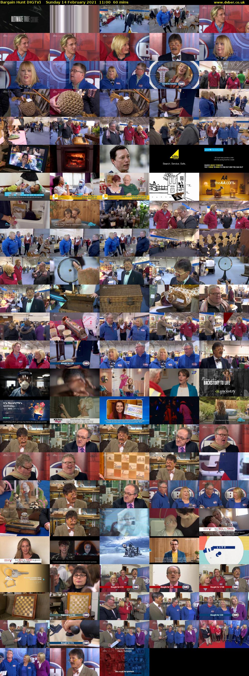 Bargain Hunt (HGTV) Sunday 14 February 2021 11:00 - 12:00