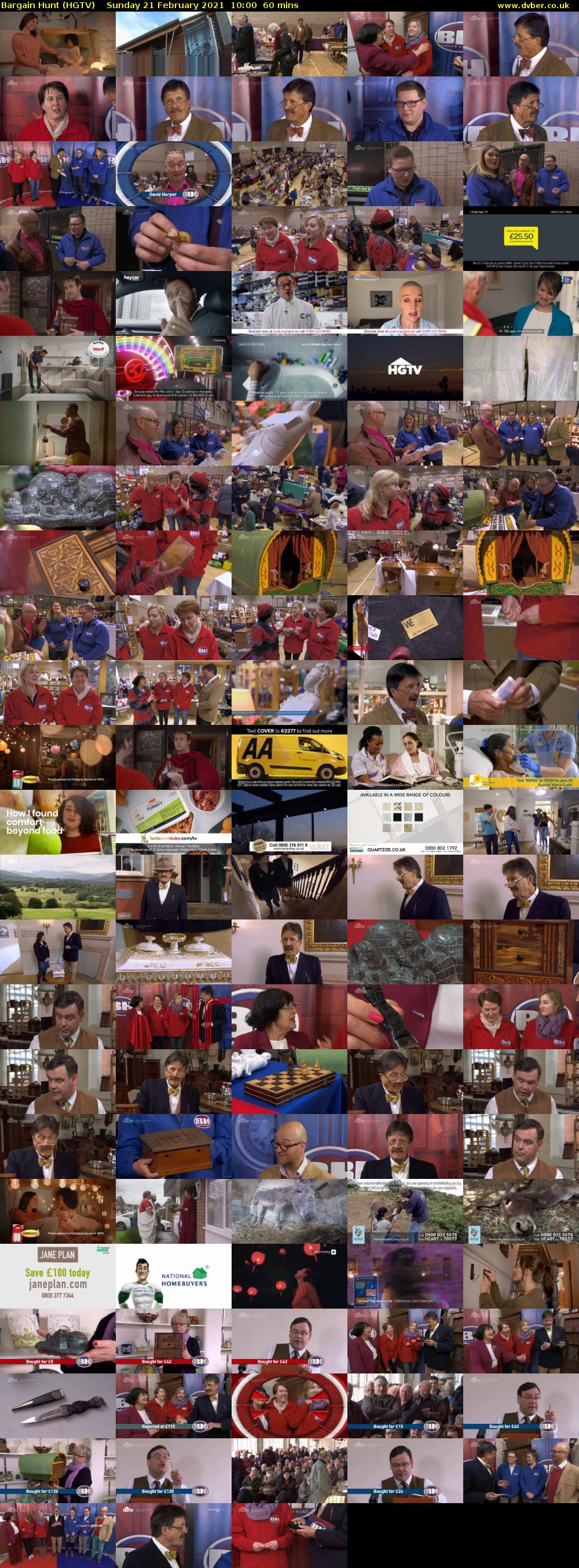 Bargain Hunt (HGTV) Sunday 21 February 2021 10:00 - 11:00