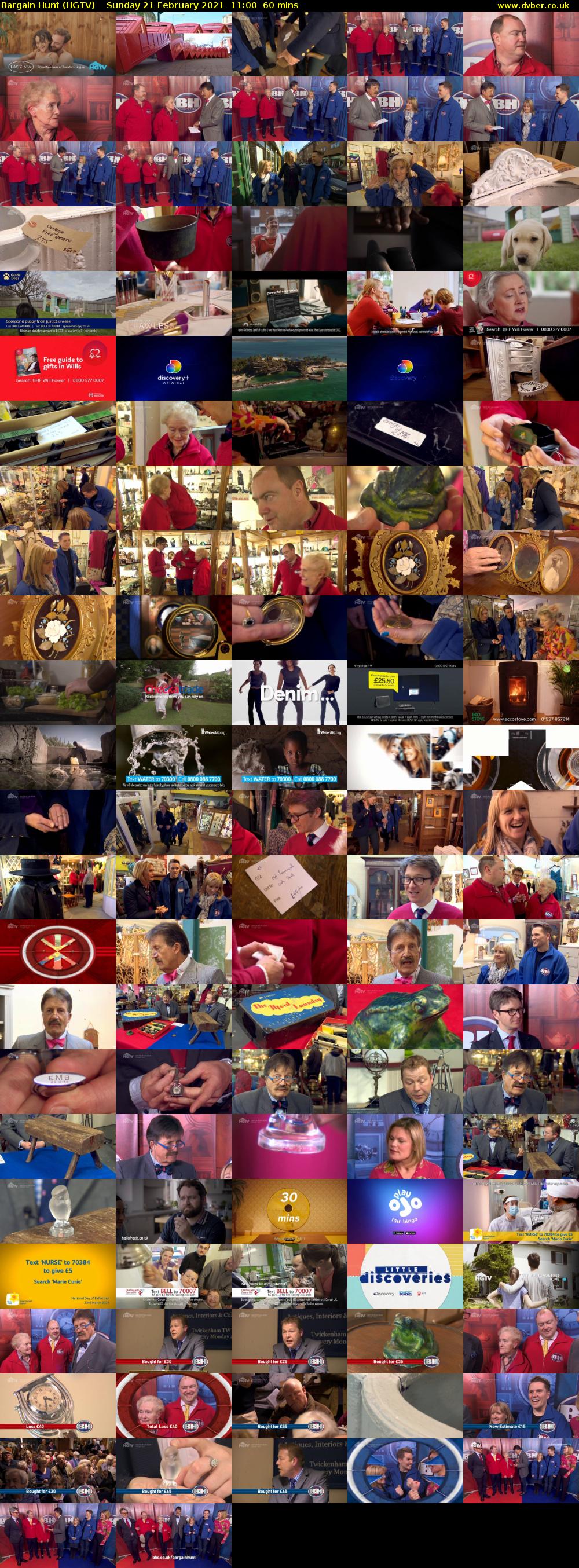 Bargain Hunt (HGTV) Sunday 21 February 2021 11:00 - 12:00