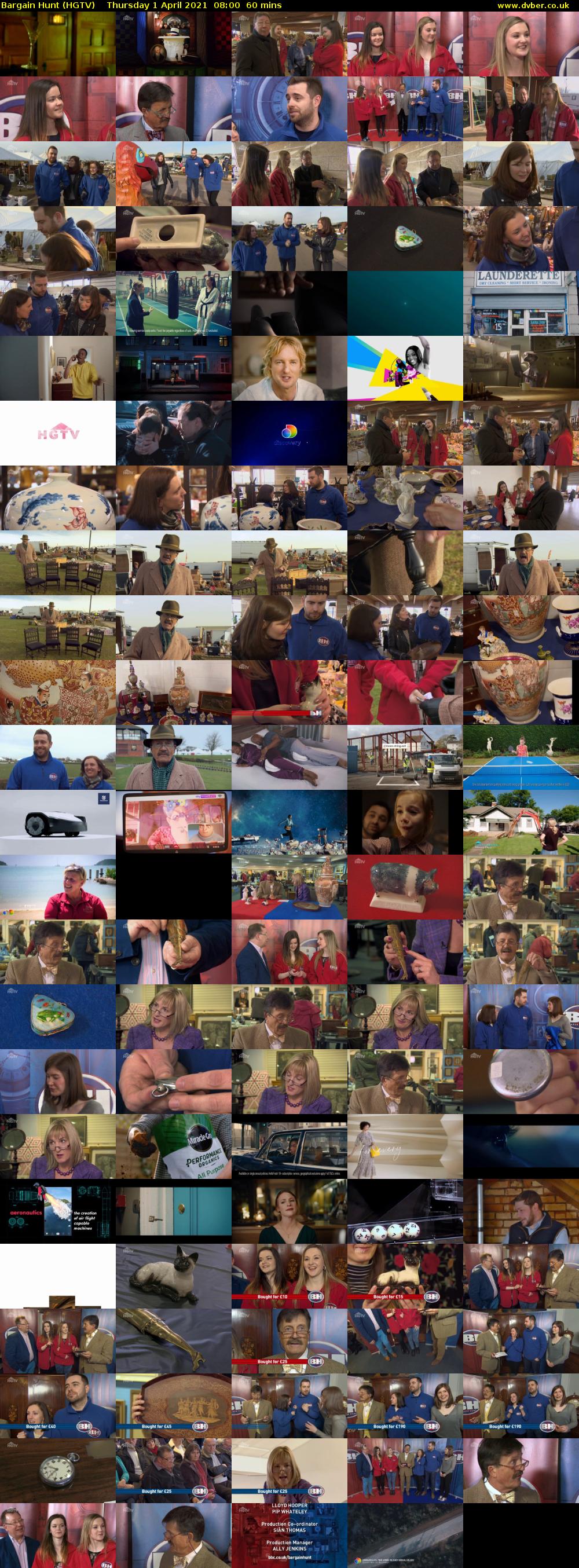 Bargain Hunt (HGTV) Thursday 1 April 2021 08:00 - 09:00