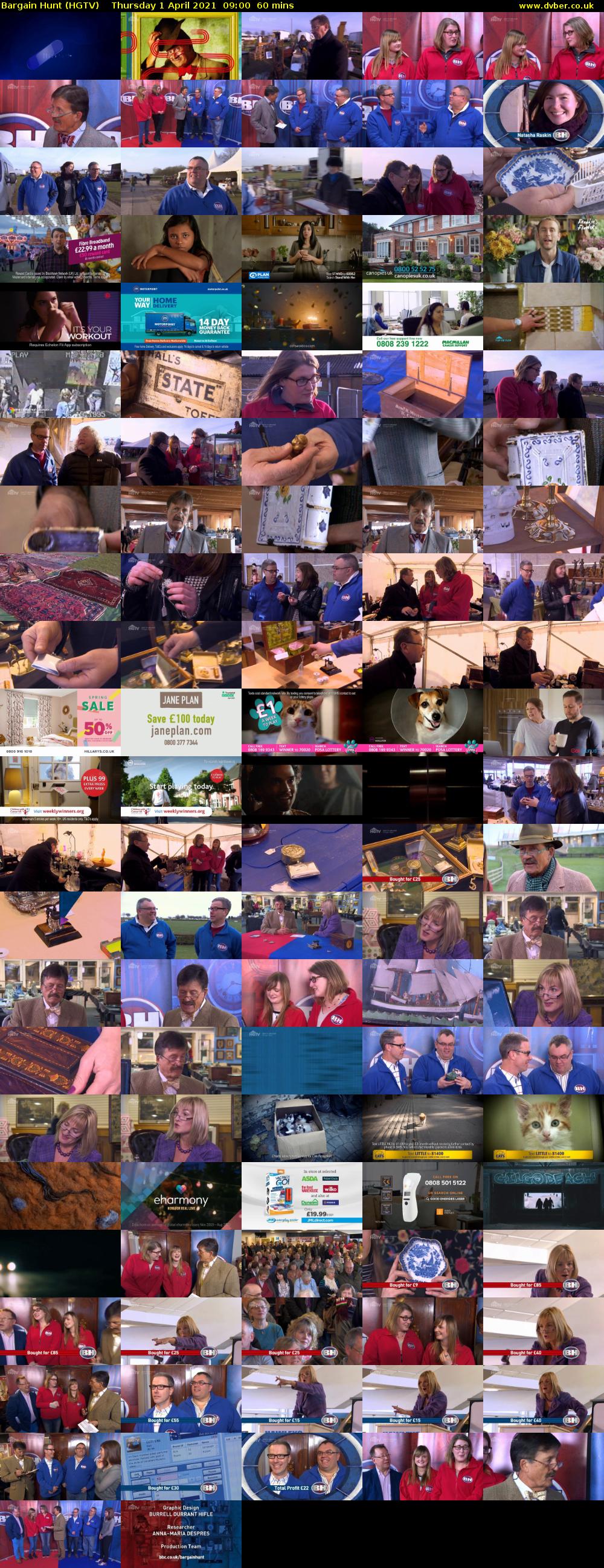 Bargain Hunt (HGTV) Thursday 1 April 2021 09:00 - 10:00