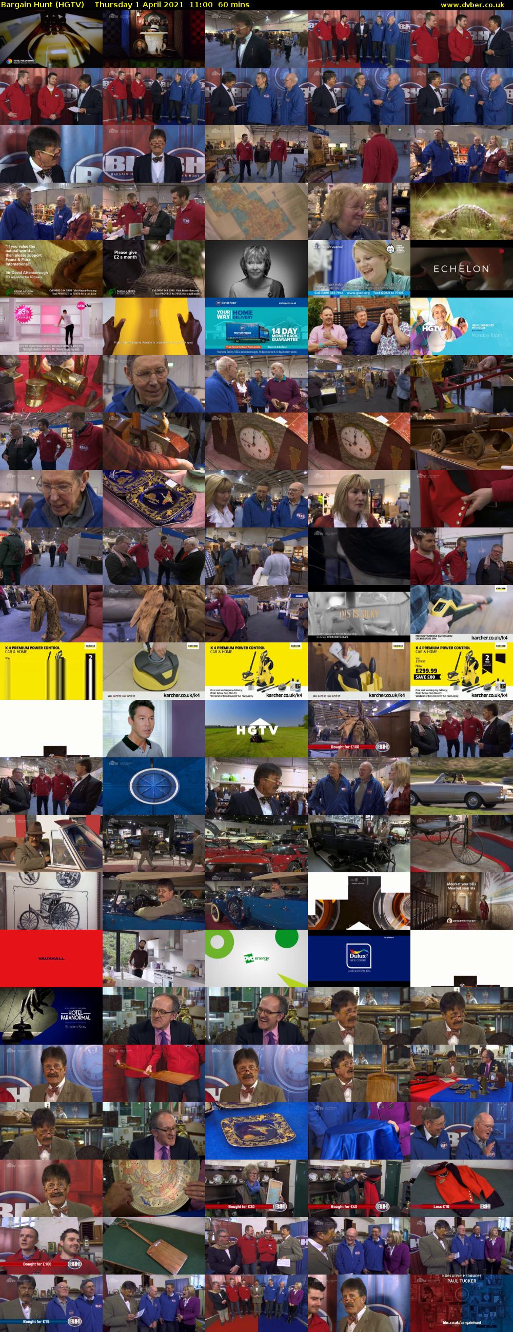 Bargain Hunt (HGTV) Thursday 1 April 2021 11:00 - 12:00