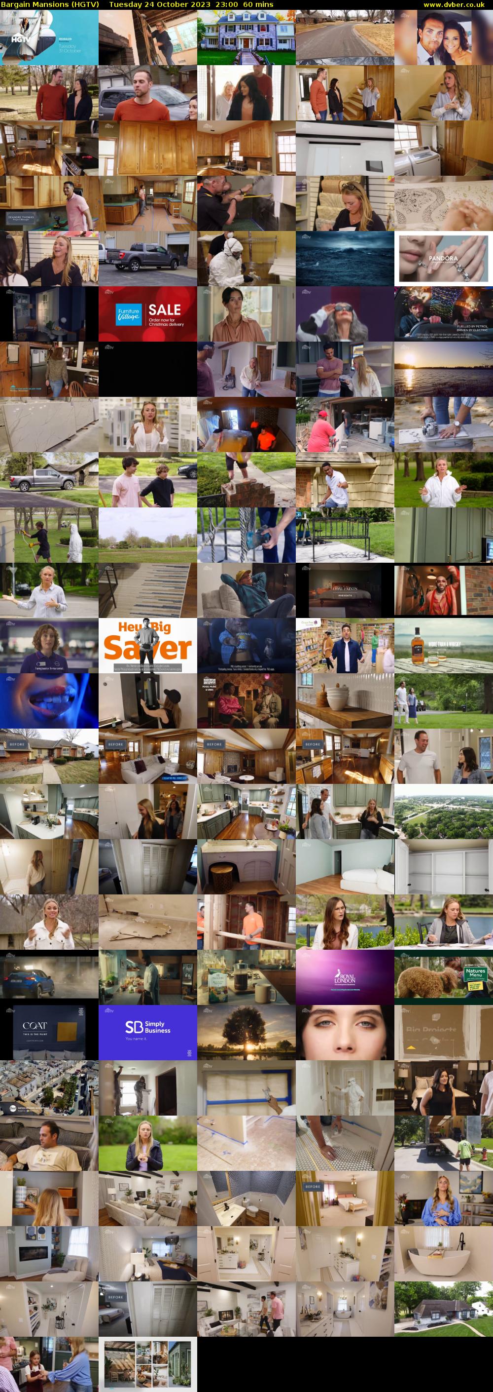 Bargain Mansions (HGTV) Tuesday 24 October 2023 23:00 - 00:00