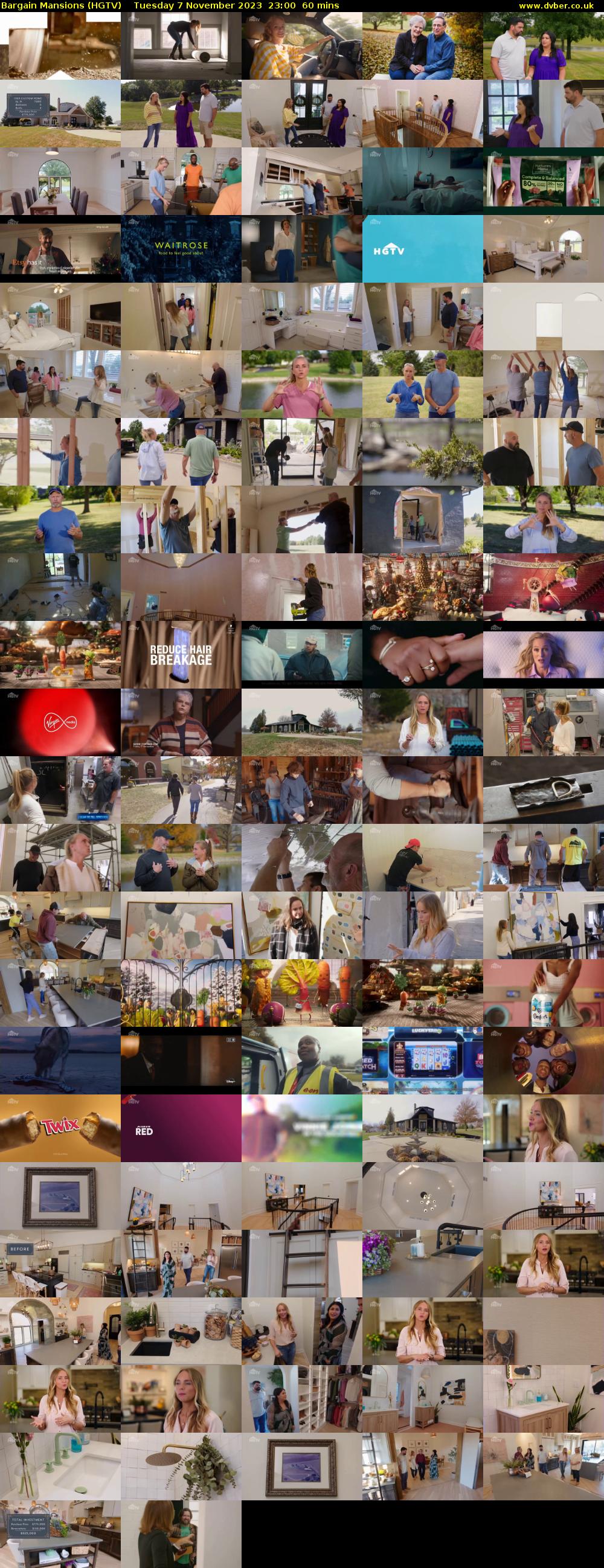 Bargain Mansions (HGTV) Tuesday 7 November 2023 23:00 - 00:00