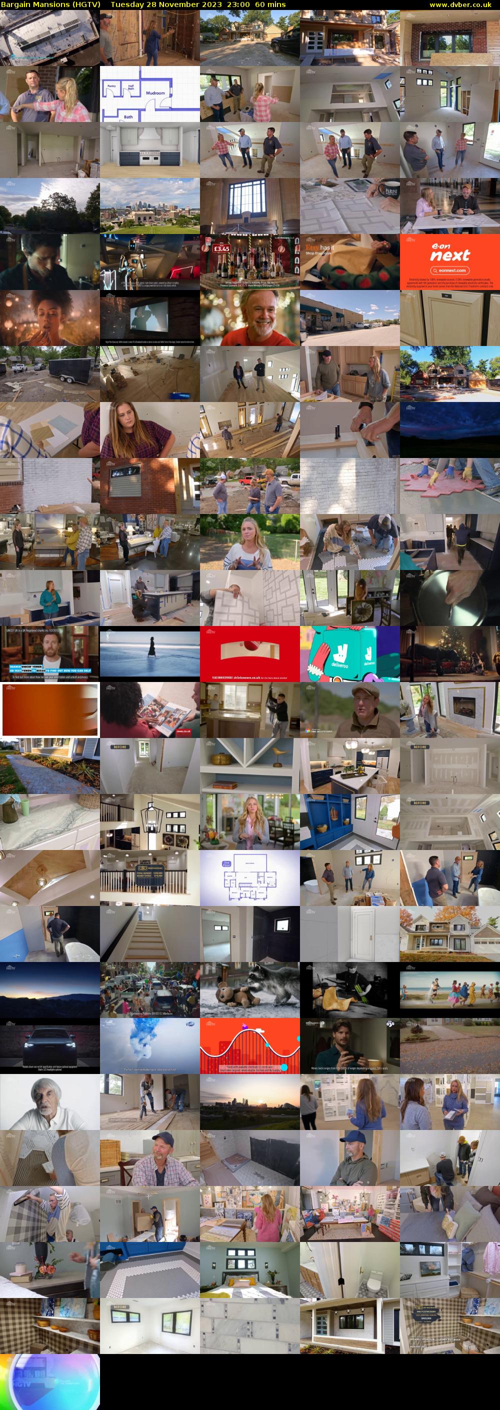 Bargain Mansions (HGTV) Tuesday 28 November 2023 23:00 - 00:00