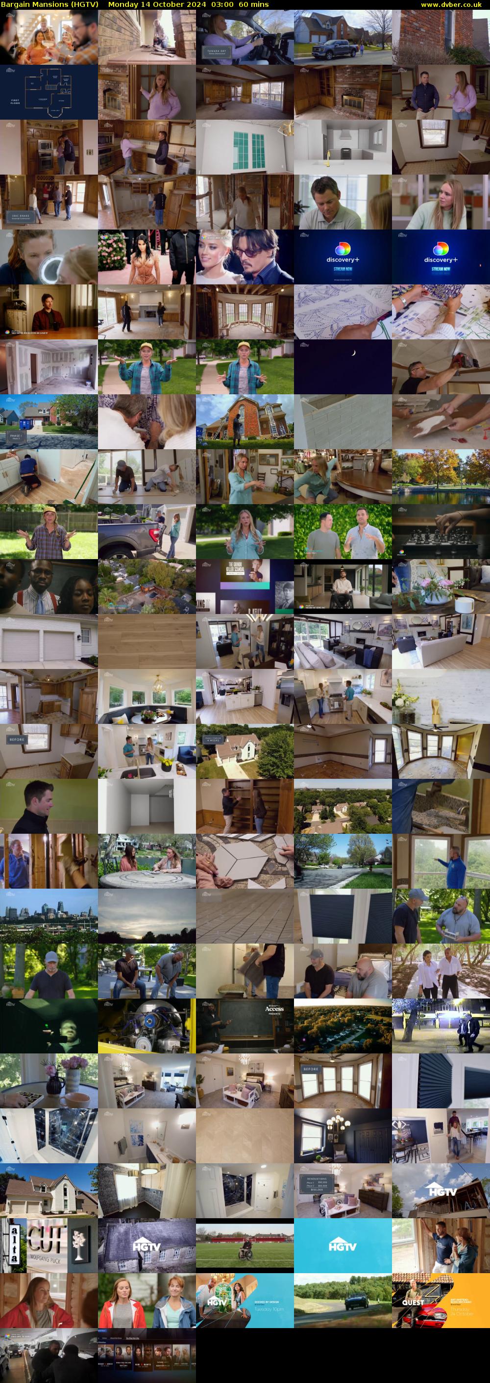 Bargain Mansions (HGTV) Monday 14 October 2024 03:00 - 04:00