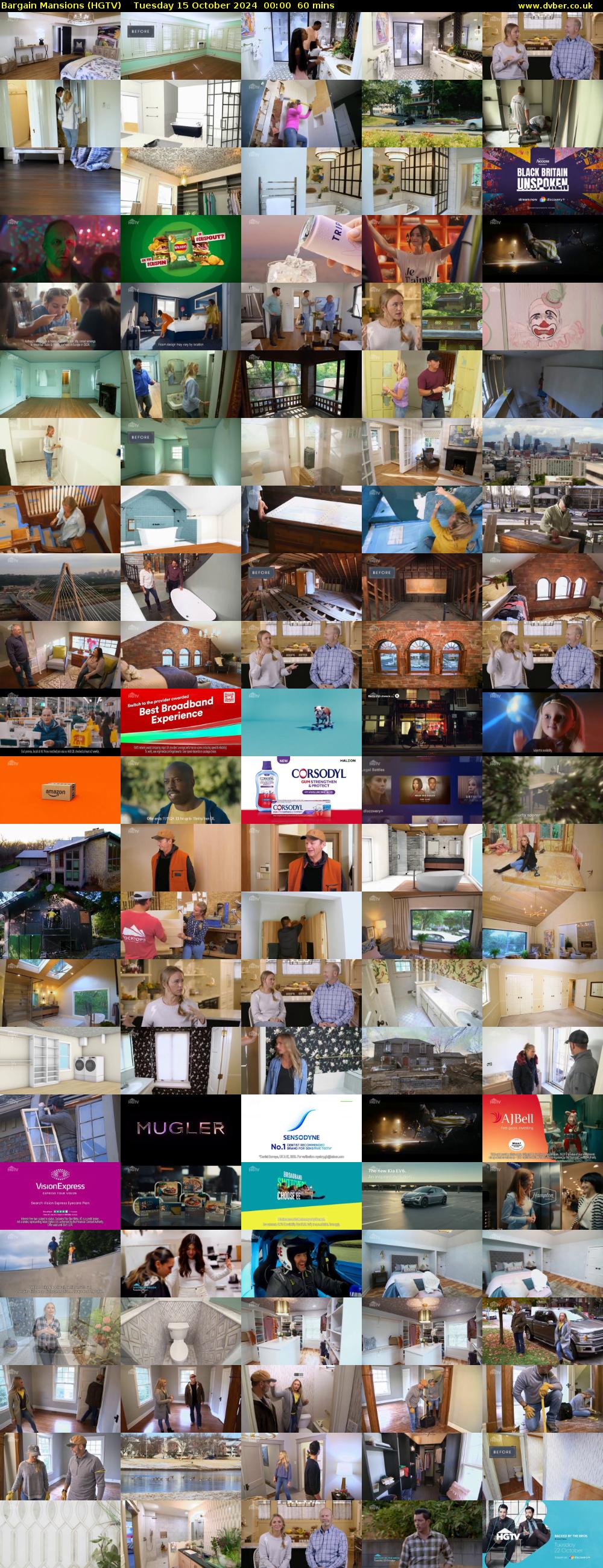 Bargain Mansions (HGTV) Tuesday 15 October 2024 00:00 - 01:00