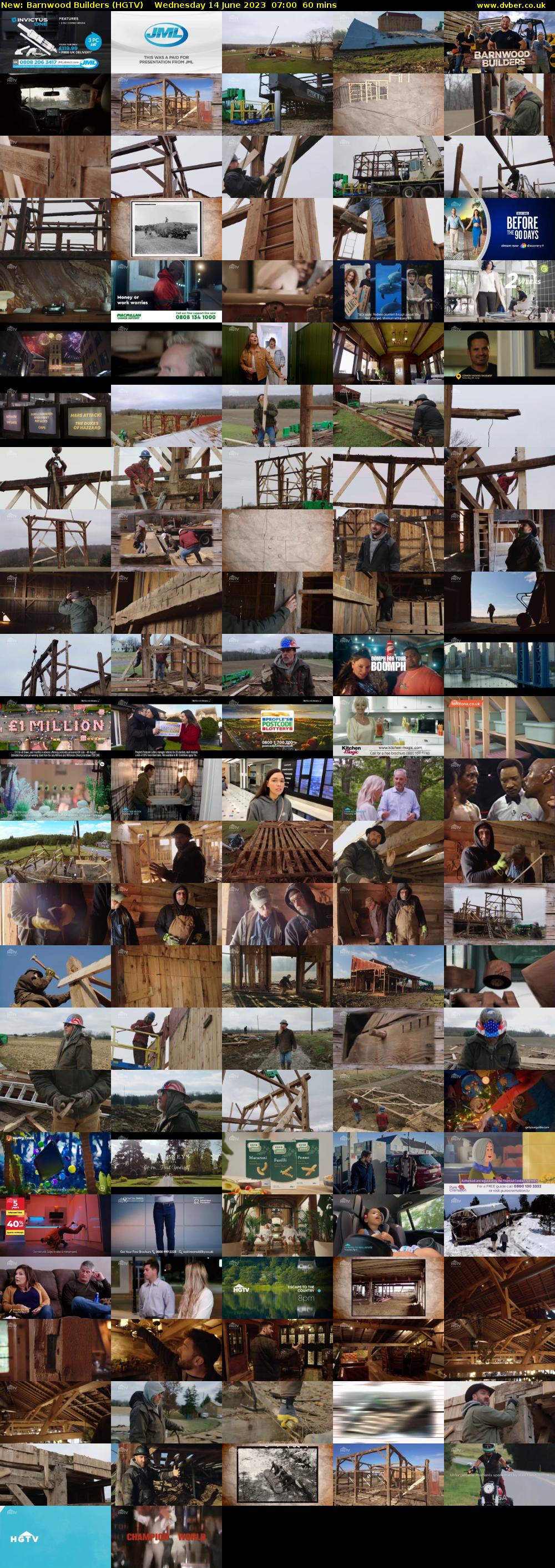 Barnwood Builders (HGTV) Wednesday 14 June 2023 07:00 - 08:00