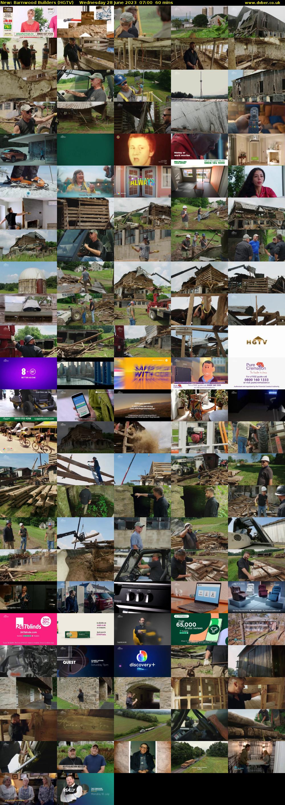 Barnwood Builders (HGTV) Wednesday 28 June 2023 07:00 - 08:00