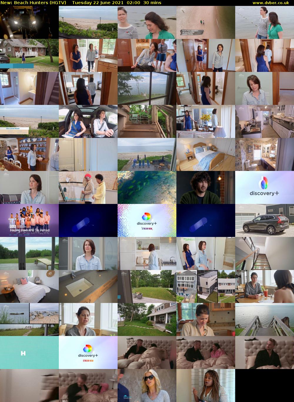 Beach Hunters (HGTV) Tuesday 22 June 2021 02:00 - 02:30