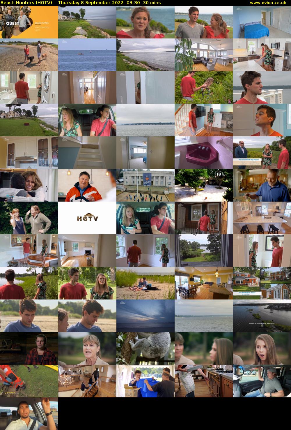 Beach Hunters (HGTV) Thursday 8 September 2022 03:30 - 04:00