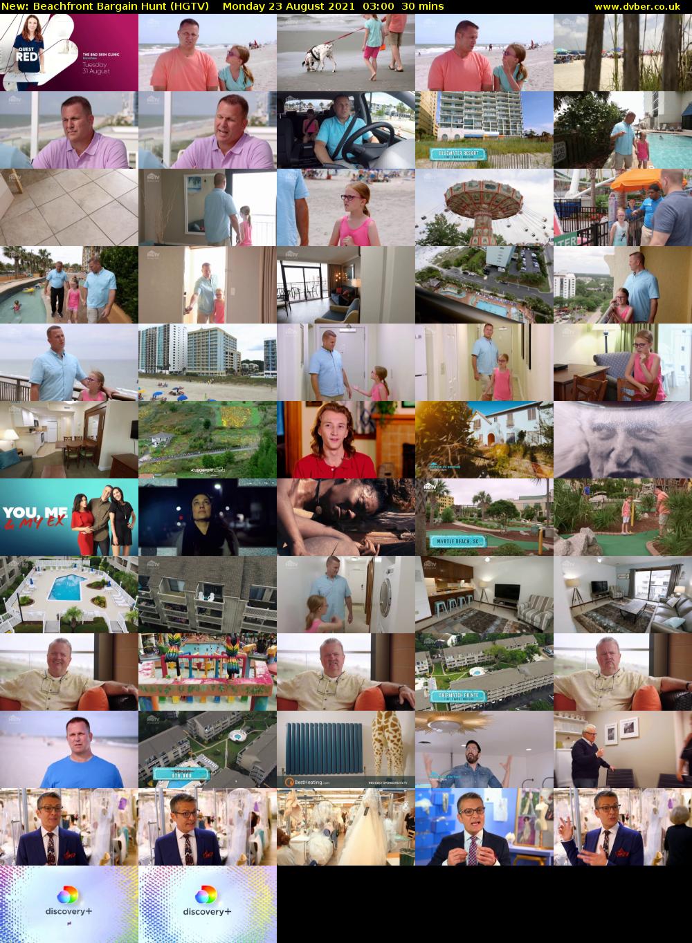 Beachfront Bargain Hunt (HGTV) Monday 23 August 2021 03:00 - 03:30