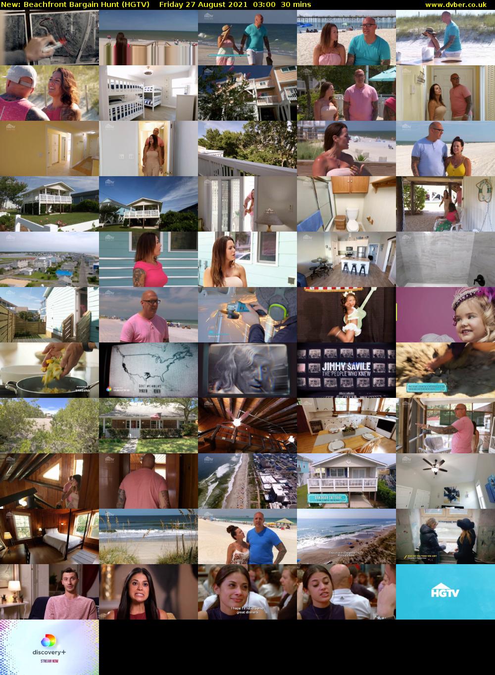 Beachfront Bargain Hunt (HGTV) Friday 27 August 2021 03:00 - 03:30