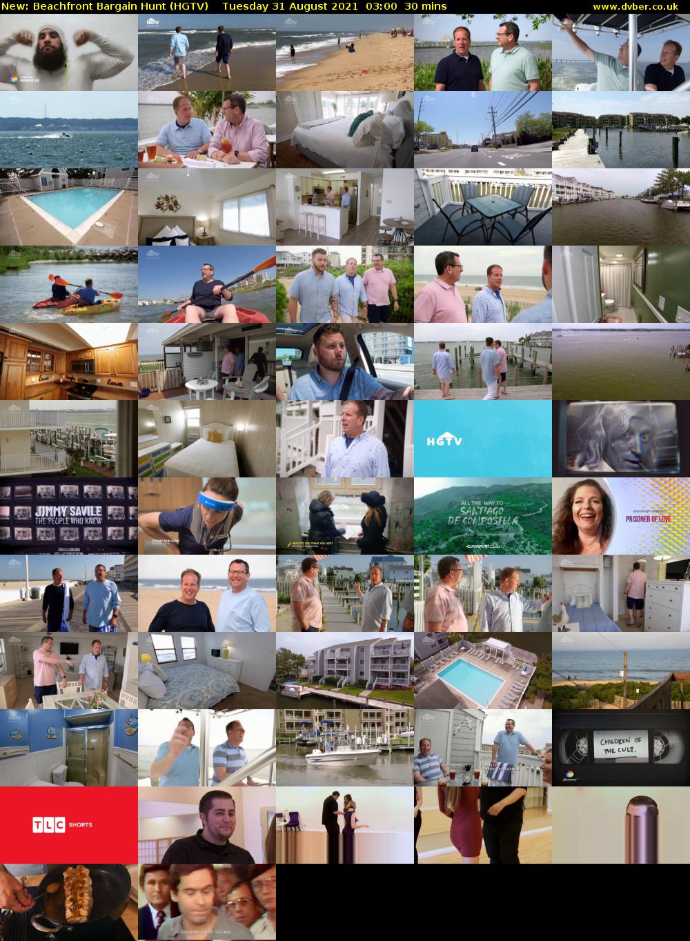 Beachfront Bargain Hunt (HGTV) Tuesday 31 August 2021 03:00 - 03:30