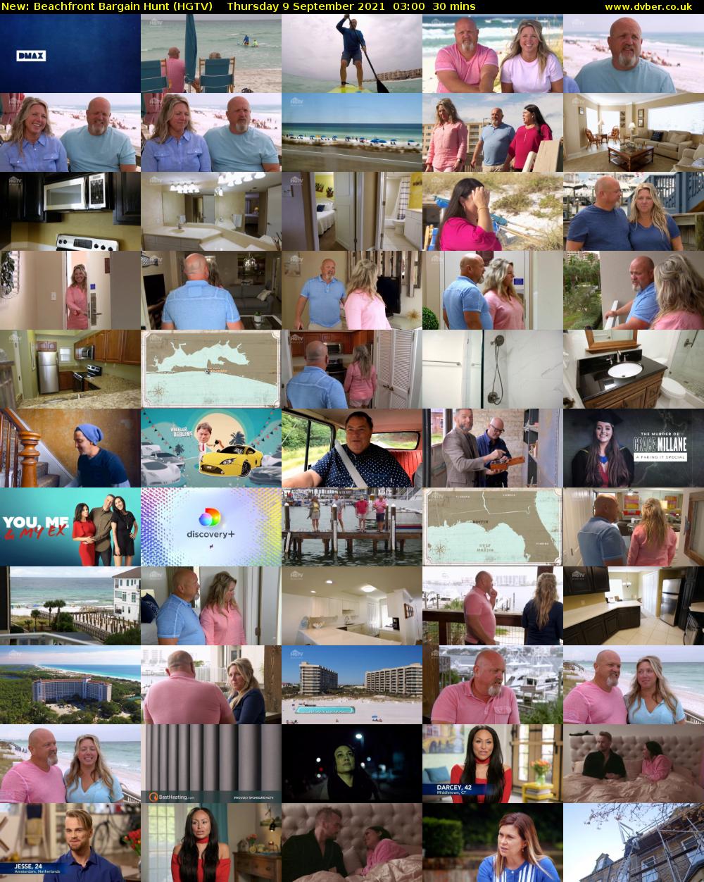 Beachfront Bargain Hunt (HGTV) Thursday 9 September 2021 03:00 - 03:30