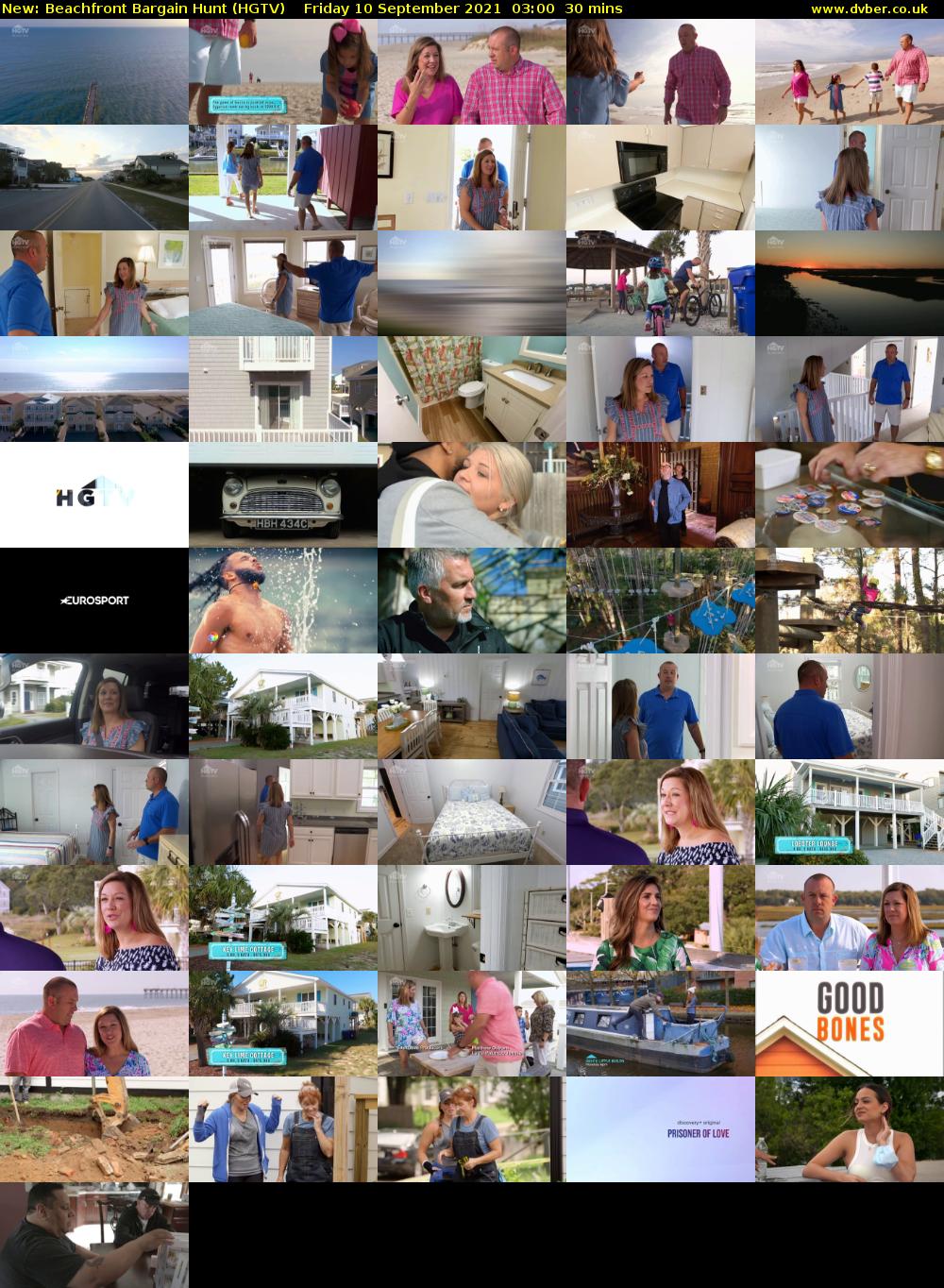 Beachfront Bargain Hunt (HGTV) Friday 10 September 2021 03:00 - 03:30