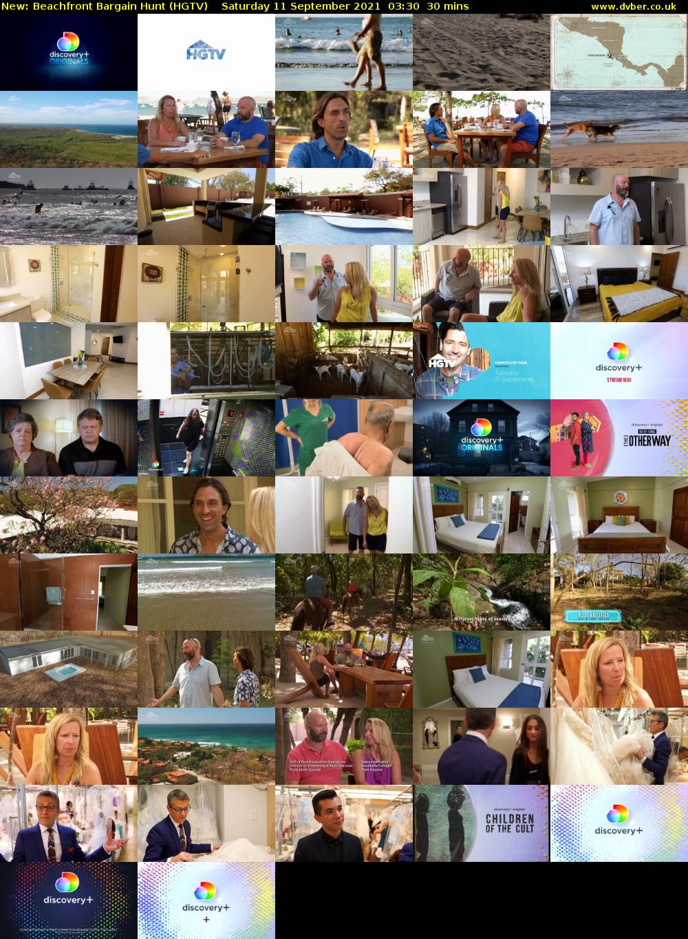 Beachfront Bargain Hunt (HGTV) Saturday 11 September 2021 03:30 - 04:00