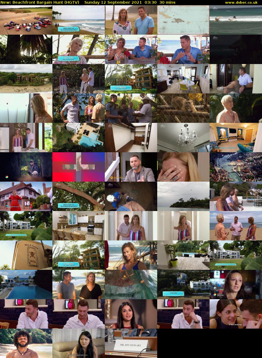Beachfront Bargain Hunt (HGTV) Sunday 12 September 2021 03:30 - 04:00