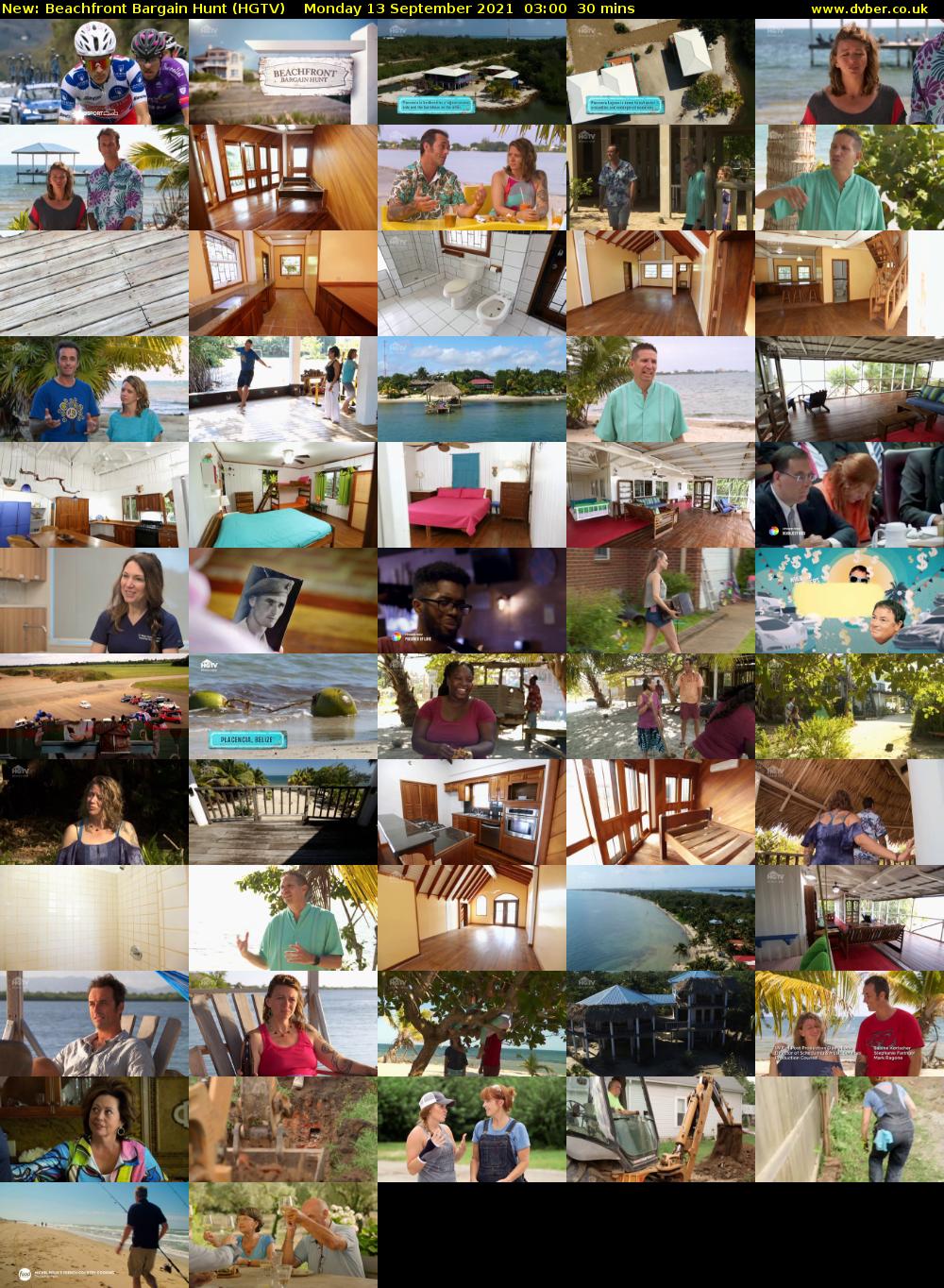 Beachfront Bargain Hunt (HGTV) Monday 13 September 2021 03:00 - 03:30