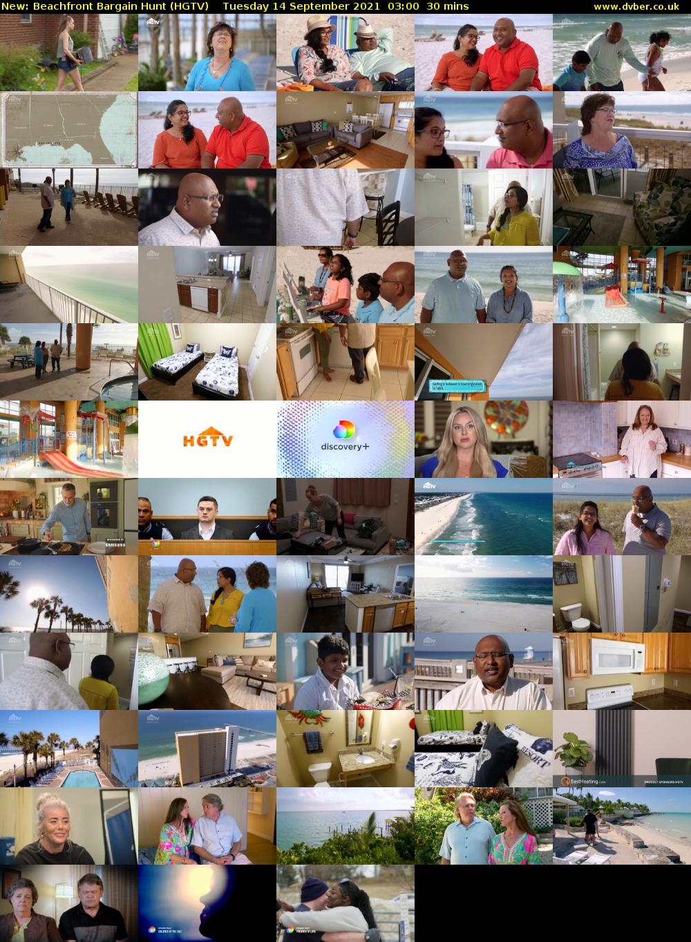 Beachfront Bargain Hunt (HGTV) Tuesday 14 September 2021 03:00 - 03:30