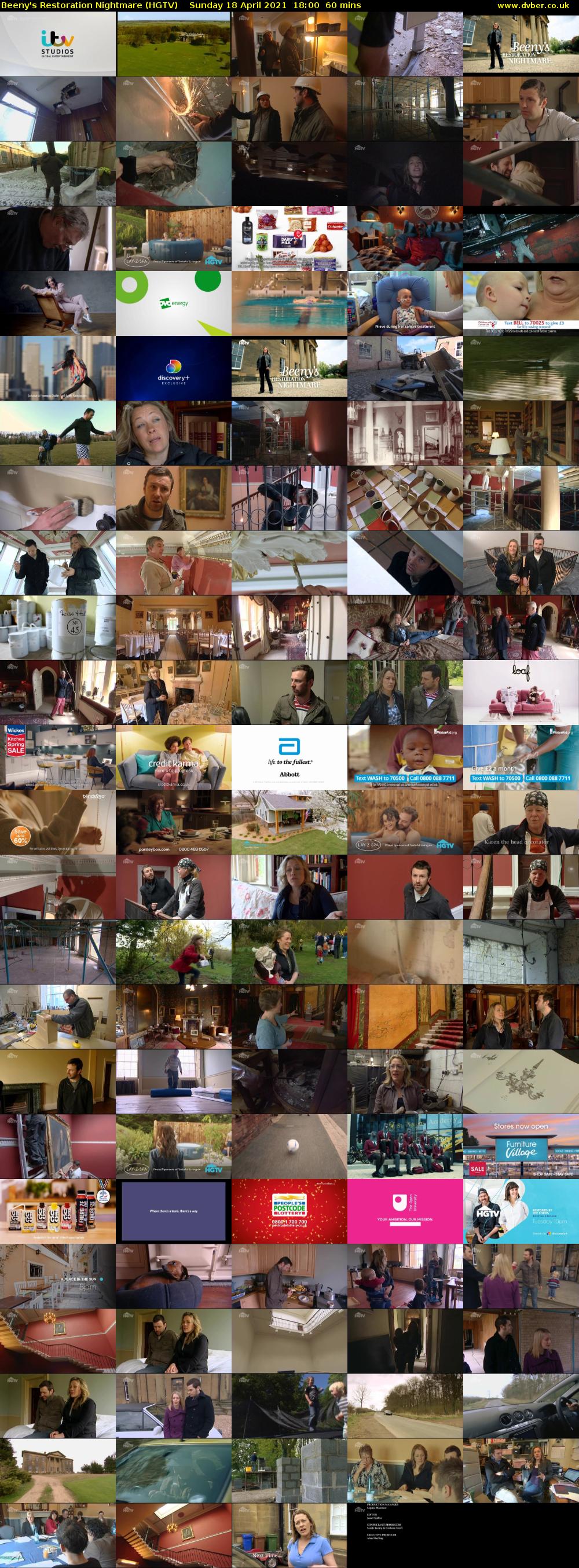 Beeny's Restoration Nightmare (HGTV) Sunday 18 April 2021 18:00 - 19:00