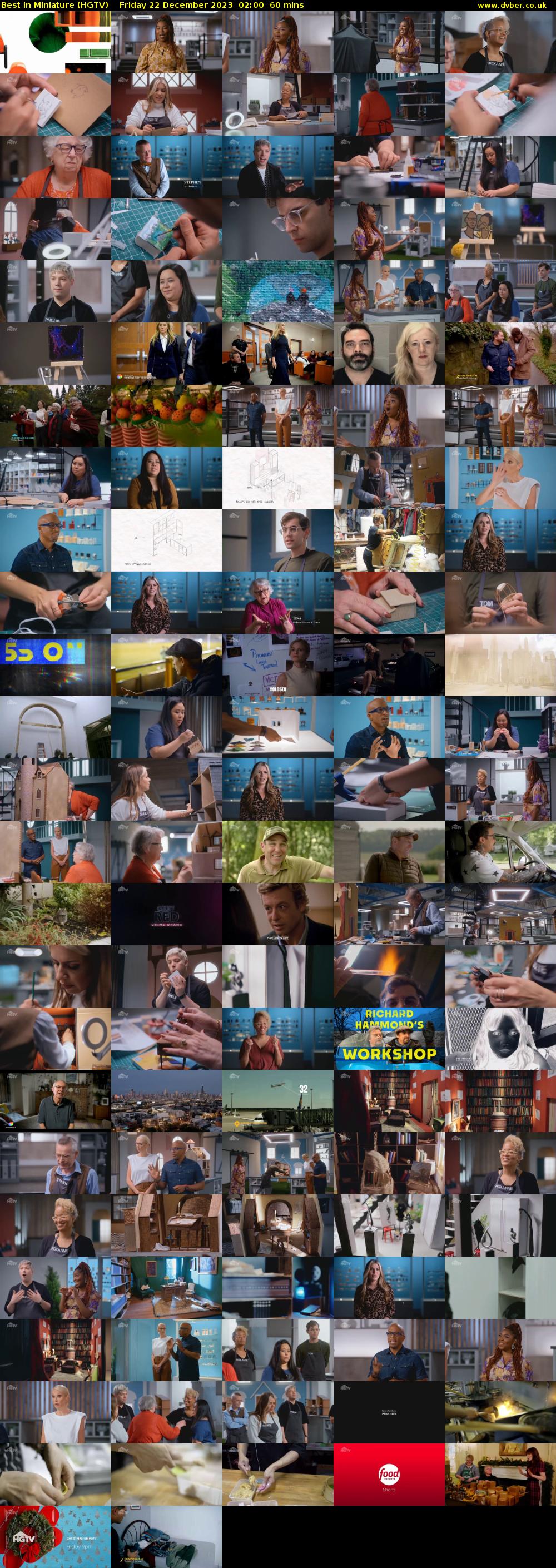 Best In Miniature (HGTV) Friday 22 December 2023 02:00 - 03:00