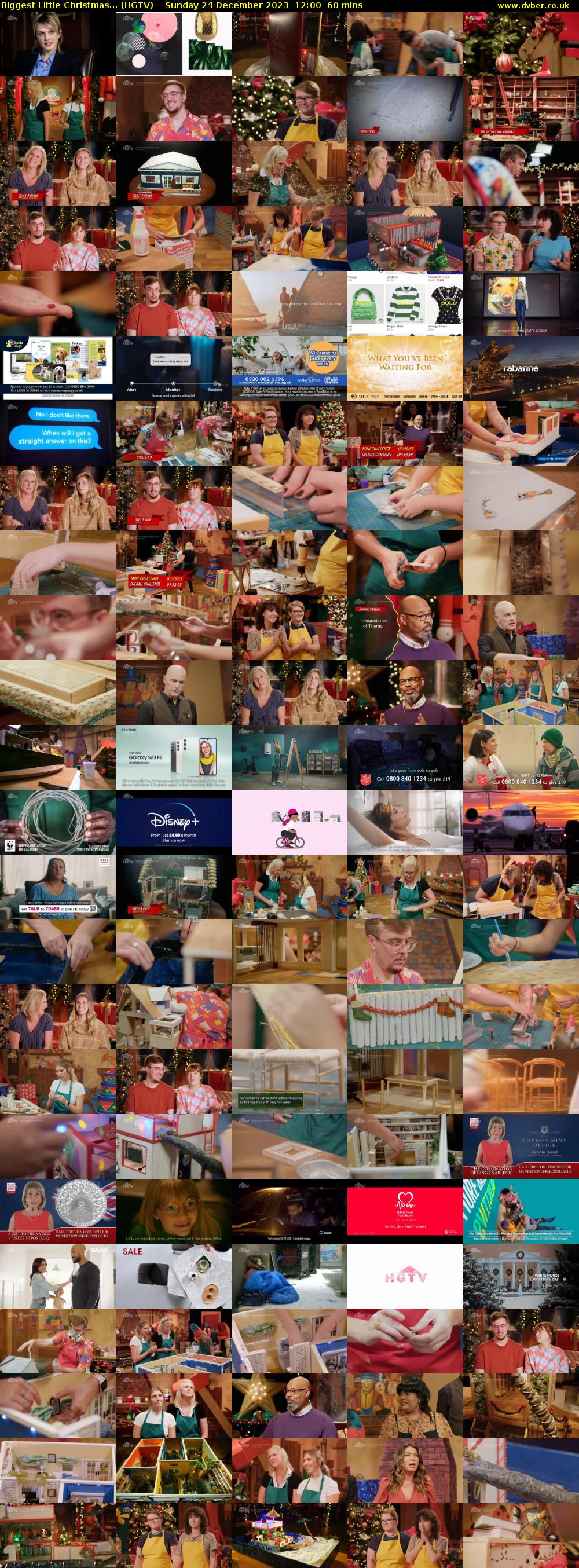 Biggest Little Christmas... (HGTV) Sunday 24 December 2023 12:00 - 13:00