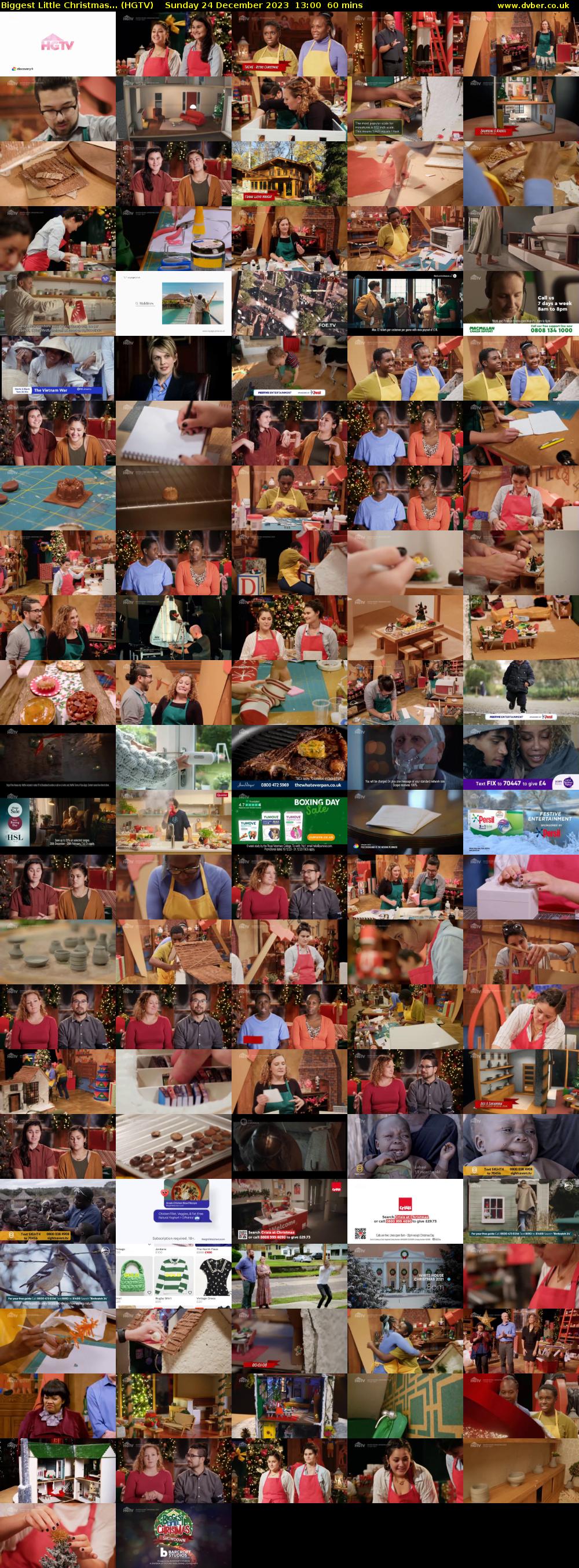 Biggest Little Christmas... (HGTV) Sunday 24 December 2023 13:00 - 14:00
