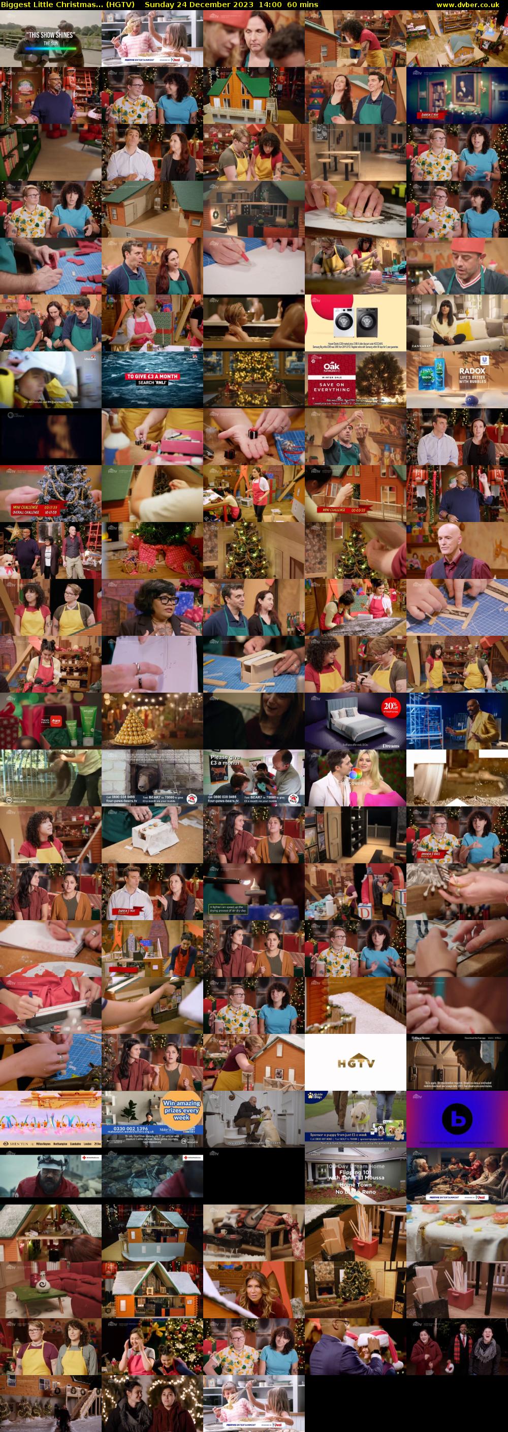 Biggest Little Christmas... (HGTV) Sunday 24 December 2023 14:00 - 15:00