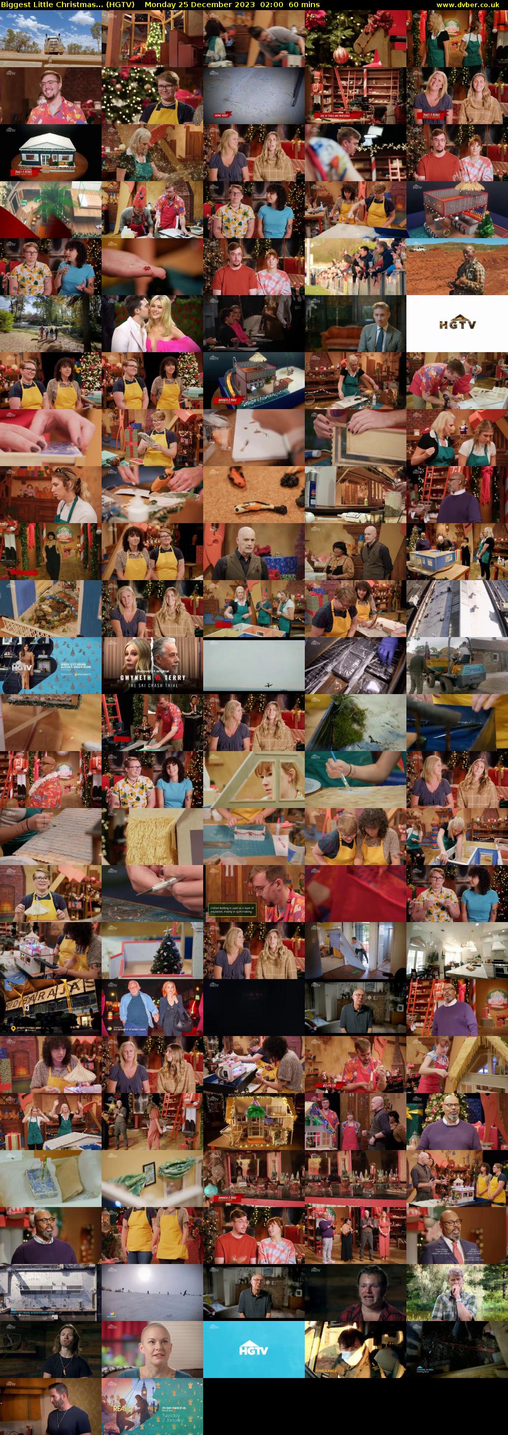 Biggest Little Christmas... (HGTV) Monday 25 December 2023 02:00 - 03:00