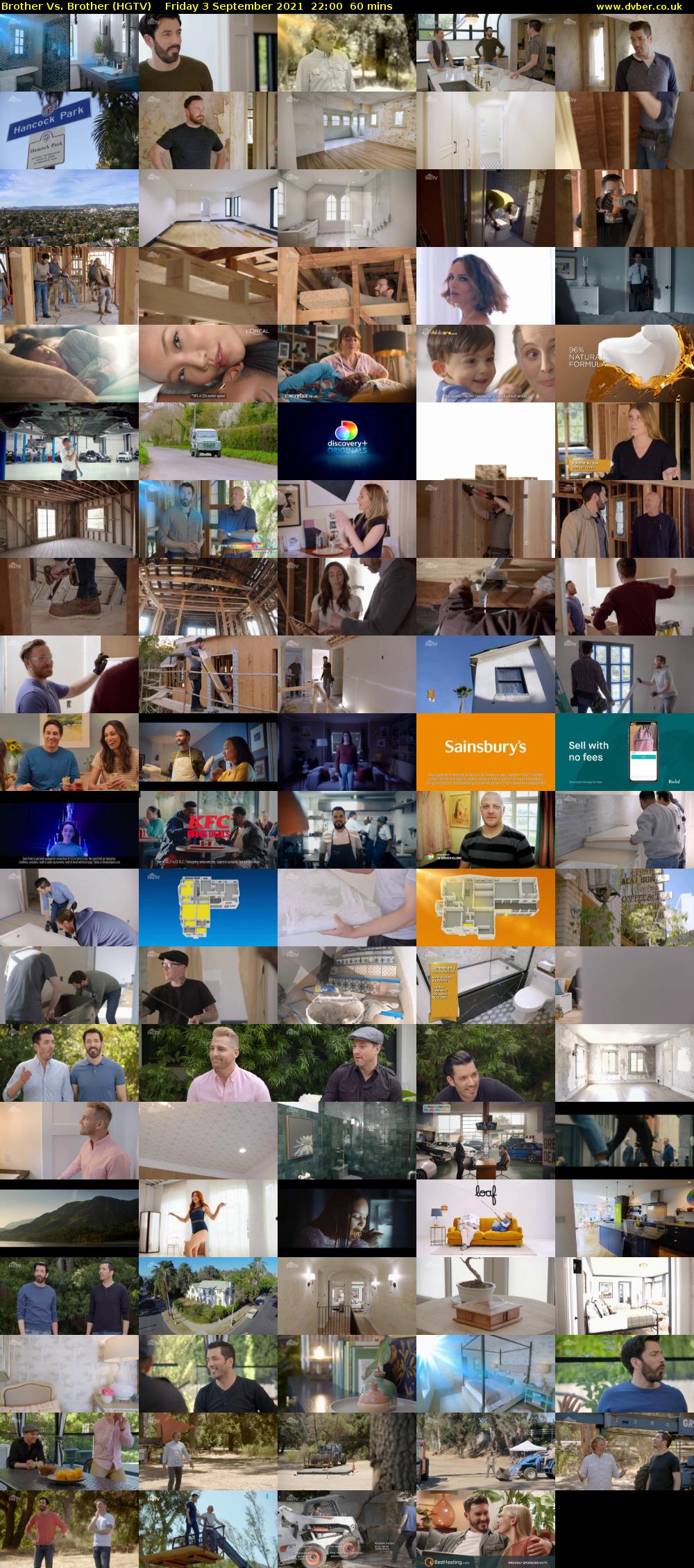 Brother Vs. Brother (HGTV) Friday 3 September 2021 22:00 - 23:00