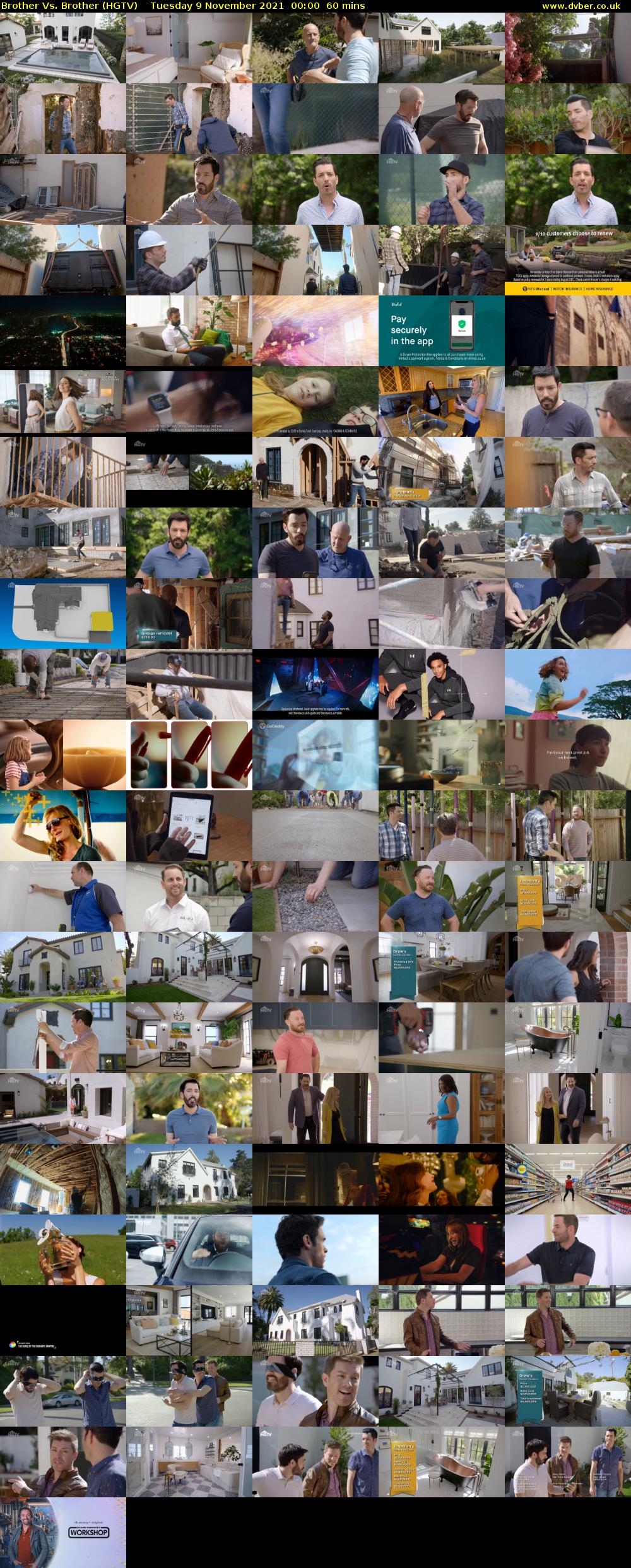 Brother Vs. Brother (HGTV) Tuesday 9 November 2021 00:00 - 01:00