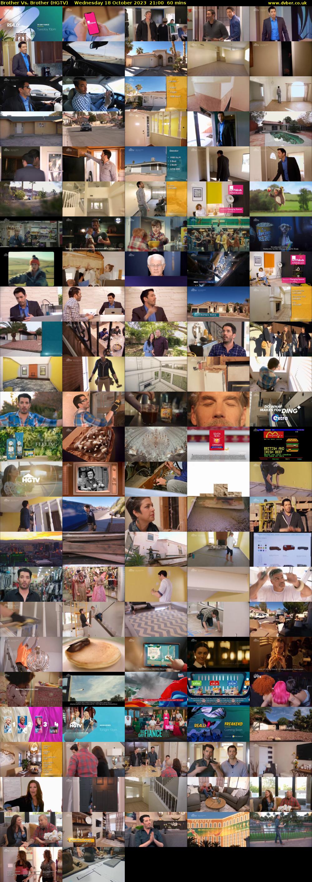 Brother Vs. Brother (HGTV) Wednesday 18 October 2023 21:00 - 22:00