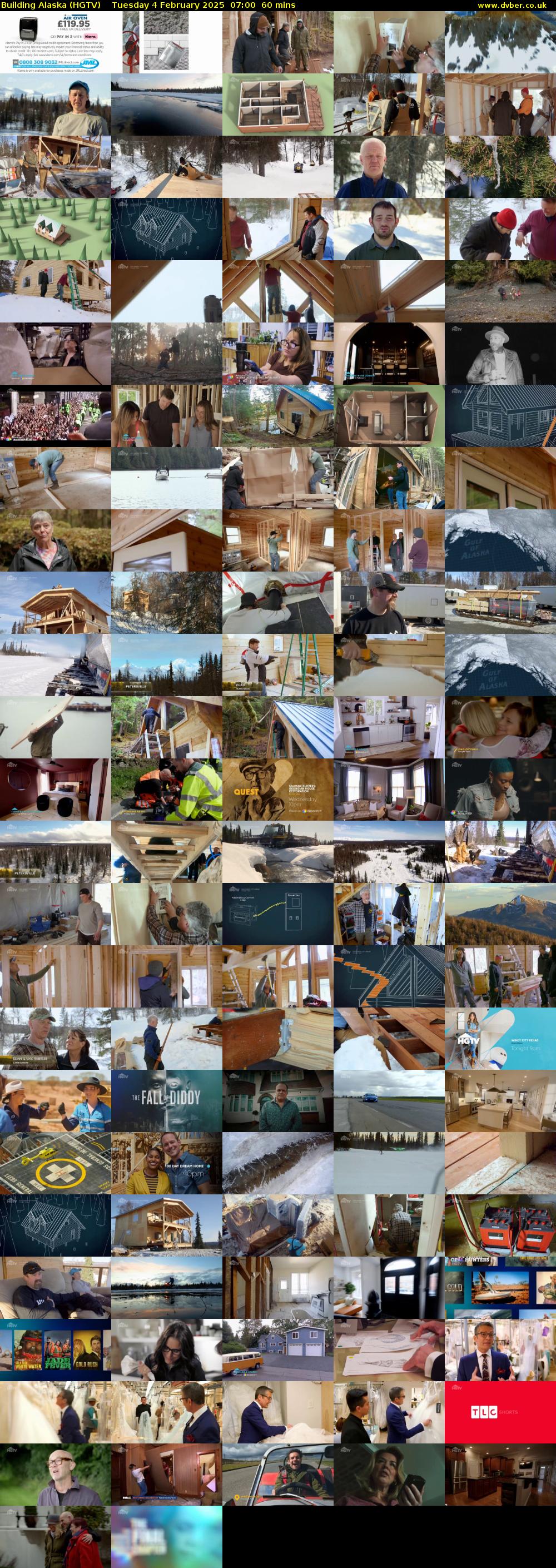 Building Alaska (HGTV) Tuesday 4 February 2025 07:00 - 08:00