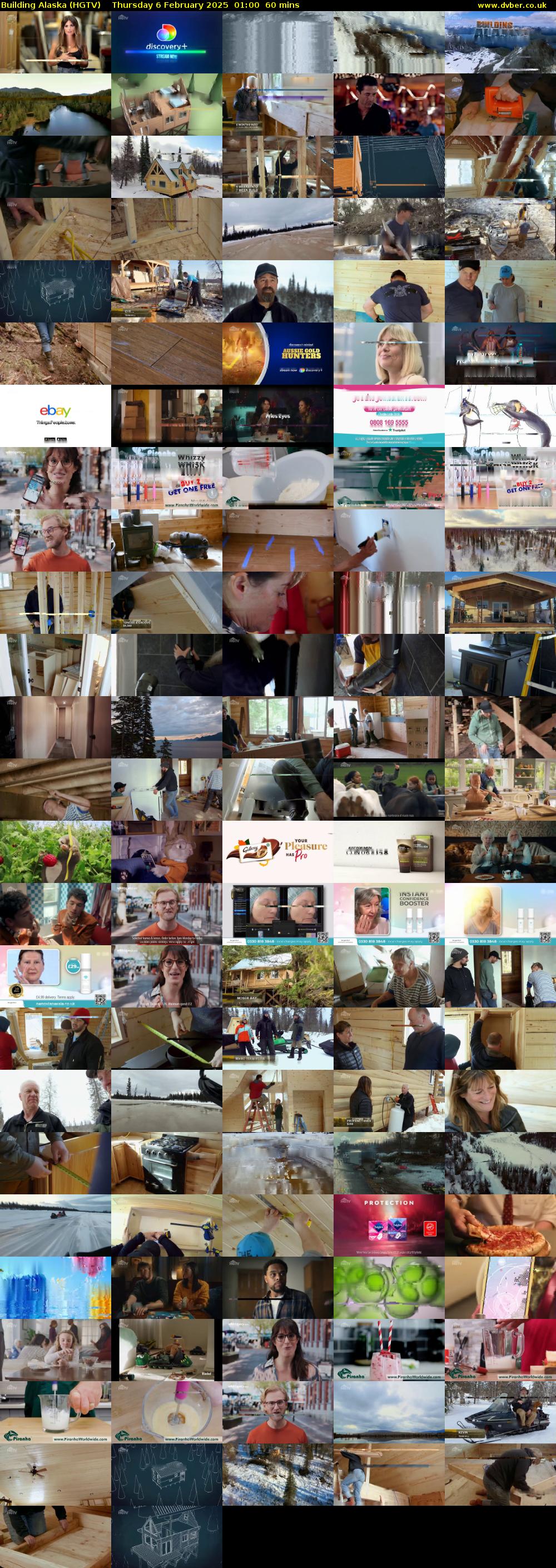 Building Alaska (HGTV) Thursday 6 February 2025 01:00 - 02:00