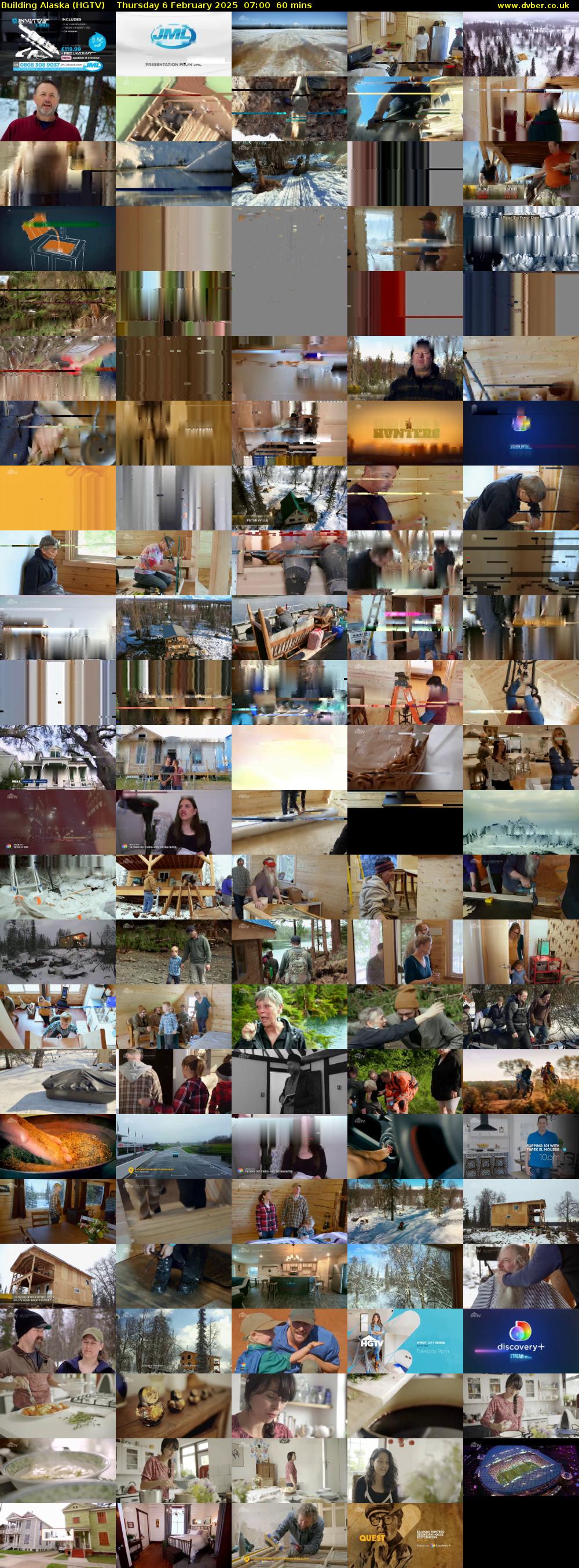 Building Alaska (HGTV) Thursday 6 February 2025 07:00 - 08:00