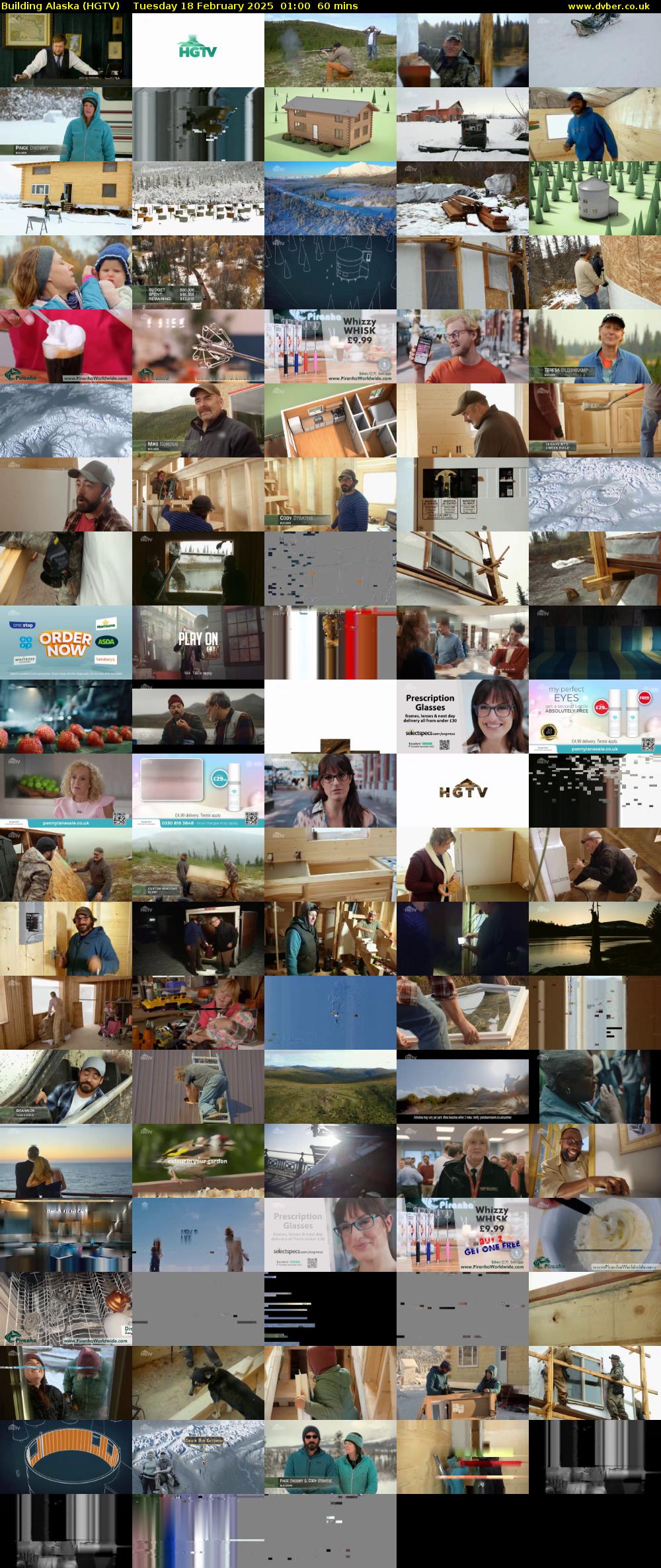 Building Alaska (HGTV) Tuesday 18 February 2025 01:00 - 02:00