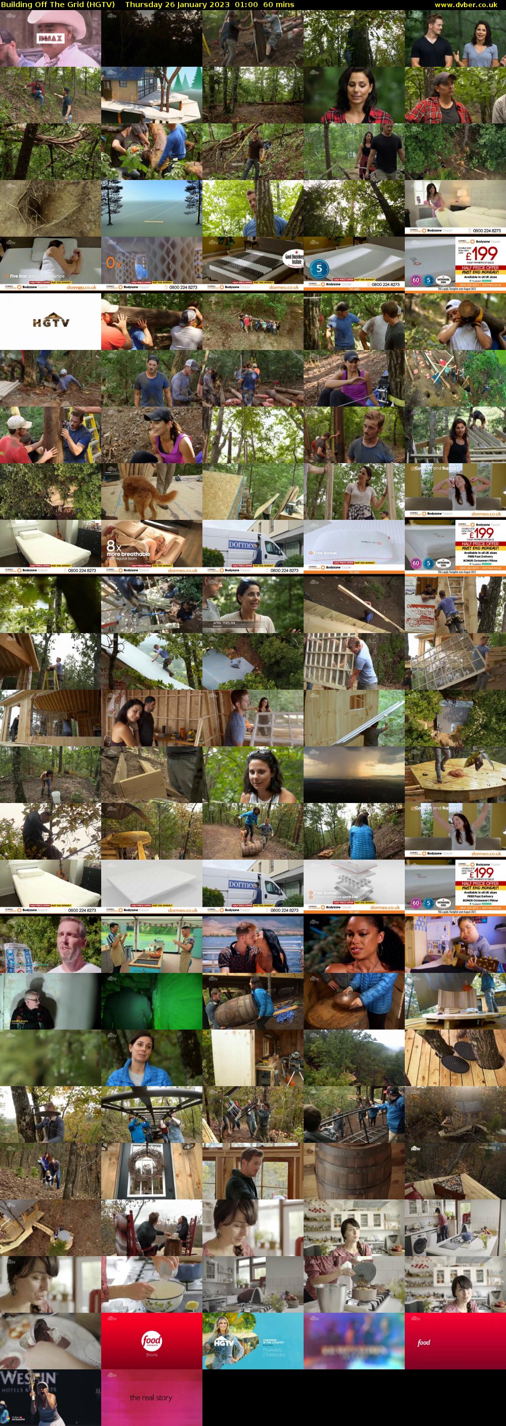 Building Off The Grid (HGTV) Thursday 26 January 2023 01:00 - 02:00