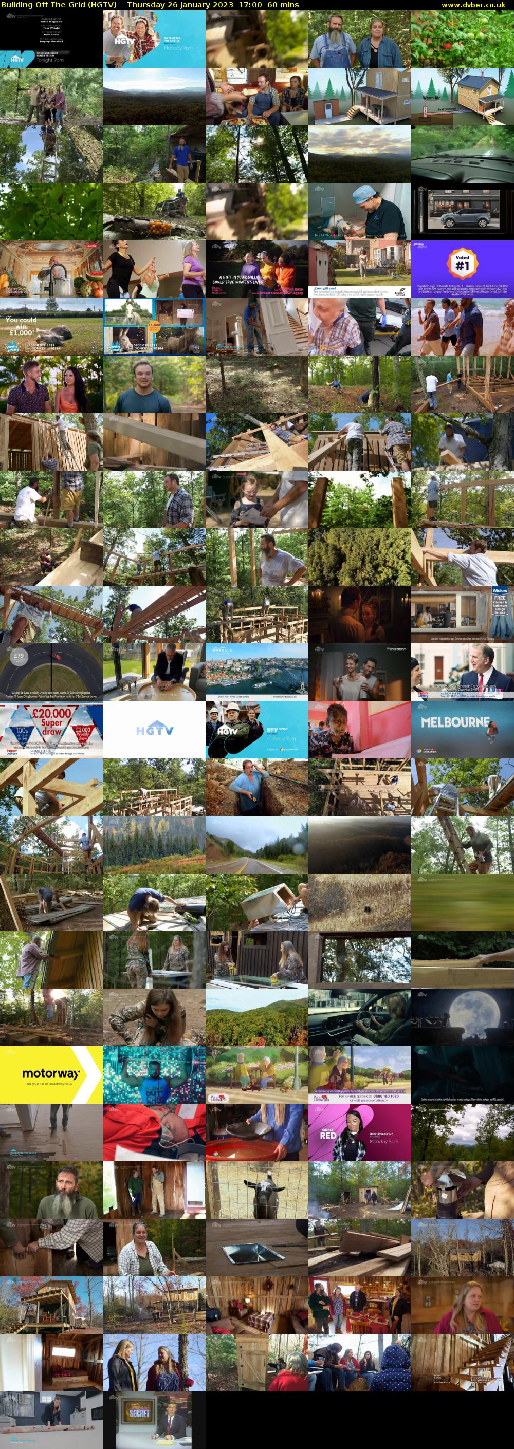 Building Off The Grid (HGTV) Thursday 26 January 2023 17:00 - 18:00